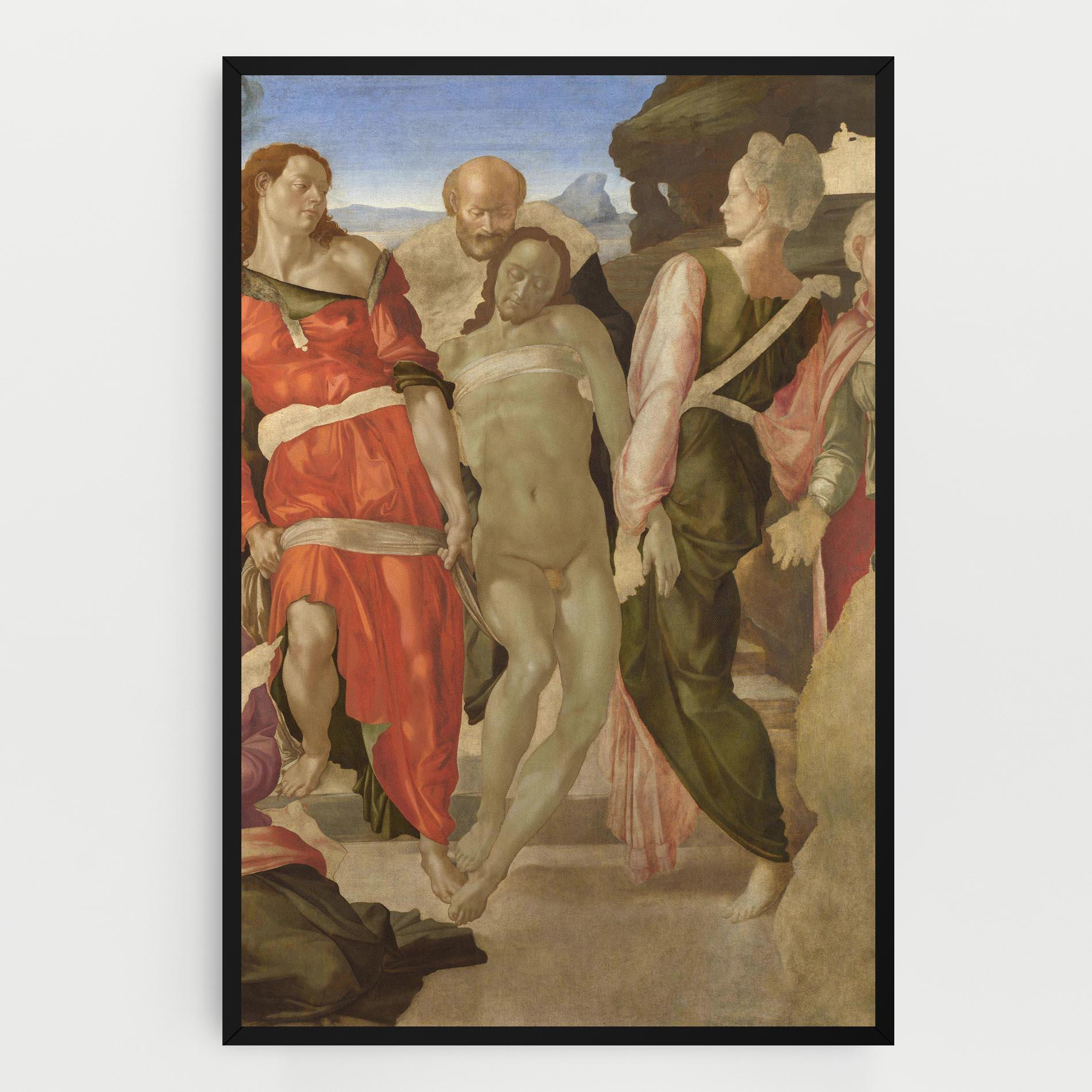 Картина на платно Entombment mockup 0