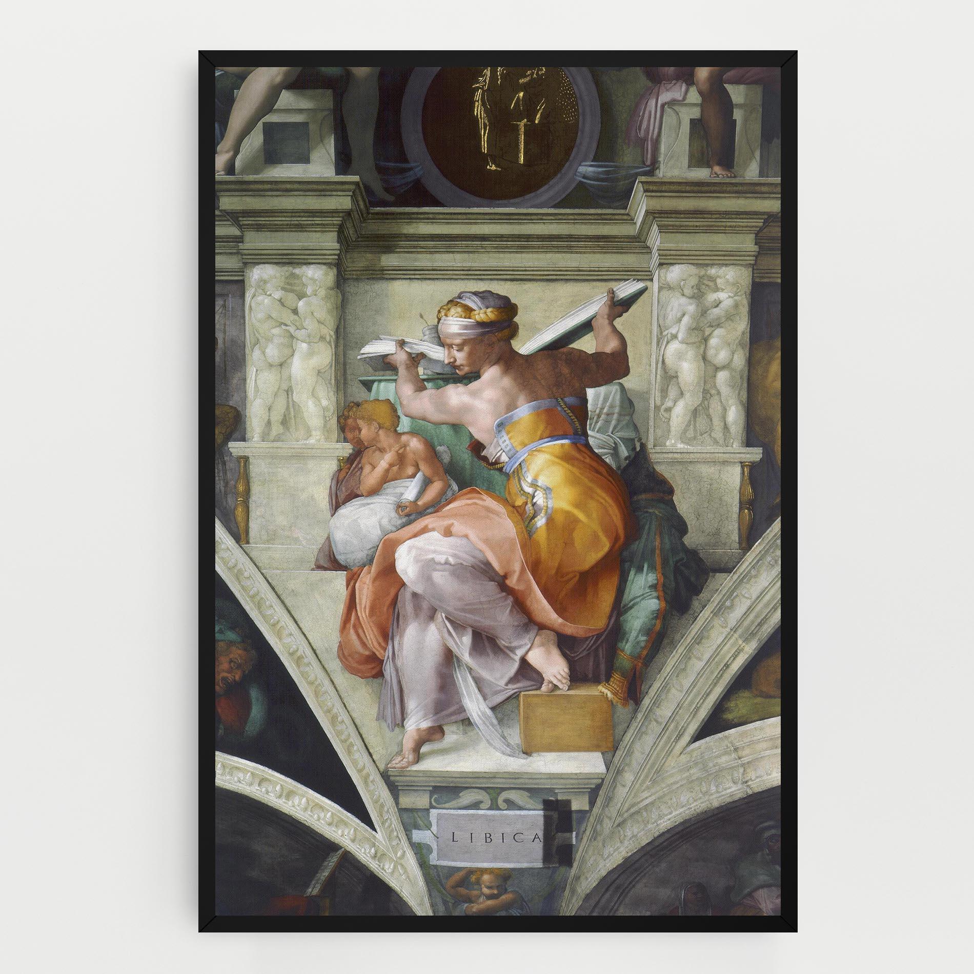 Картина на платно Libyan Sibyles mockup 0