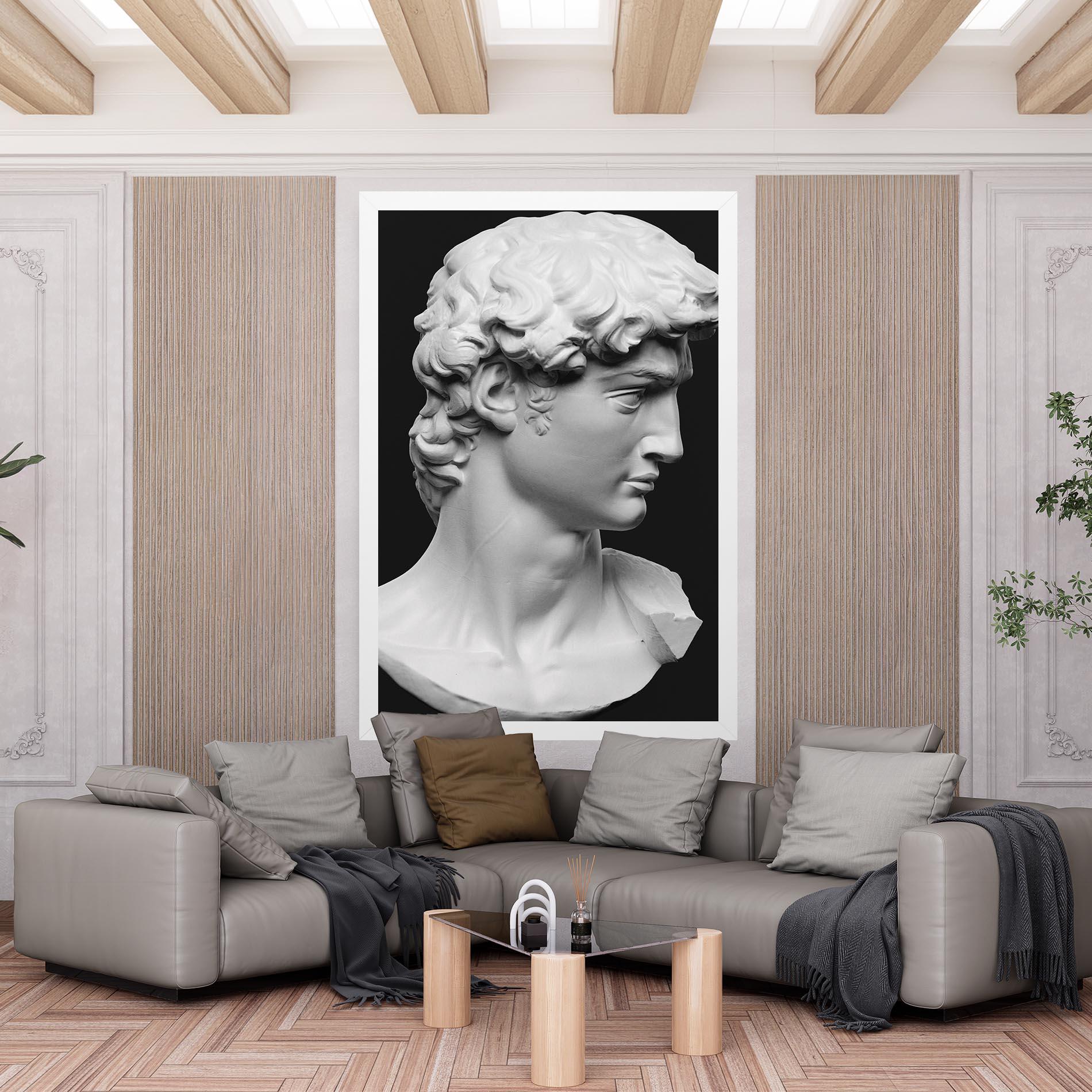 Картина на платно David Head mockup 6