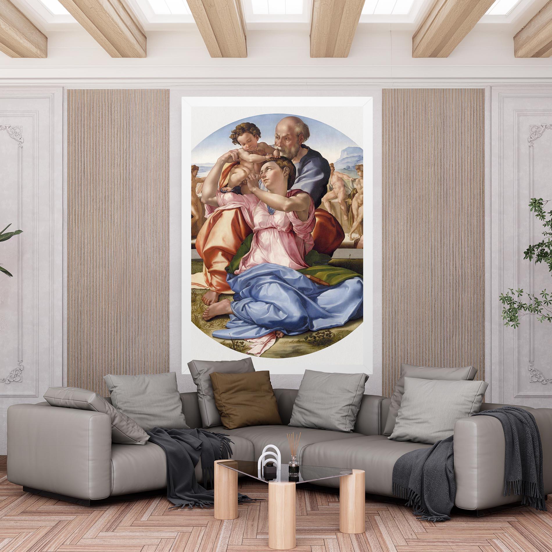 Картина на платно Doni Tondo mockup 6