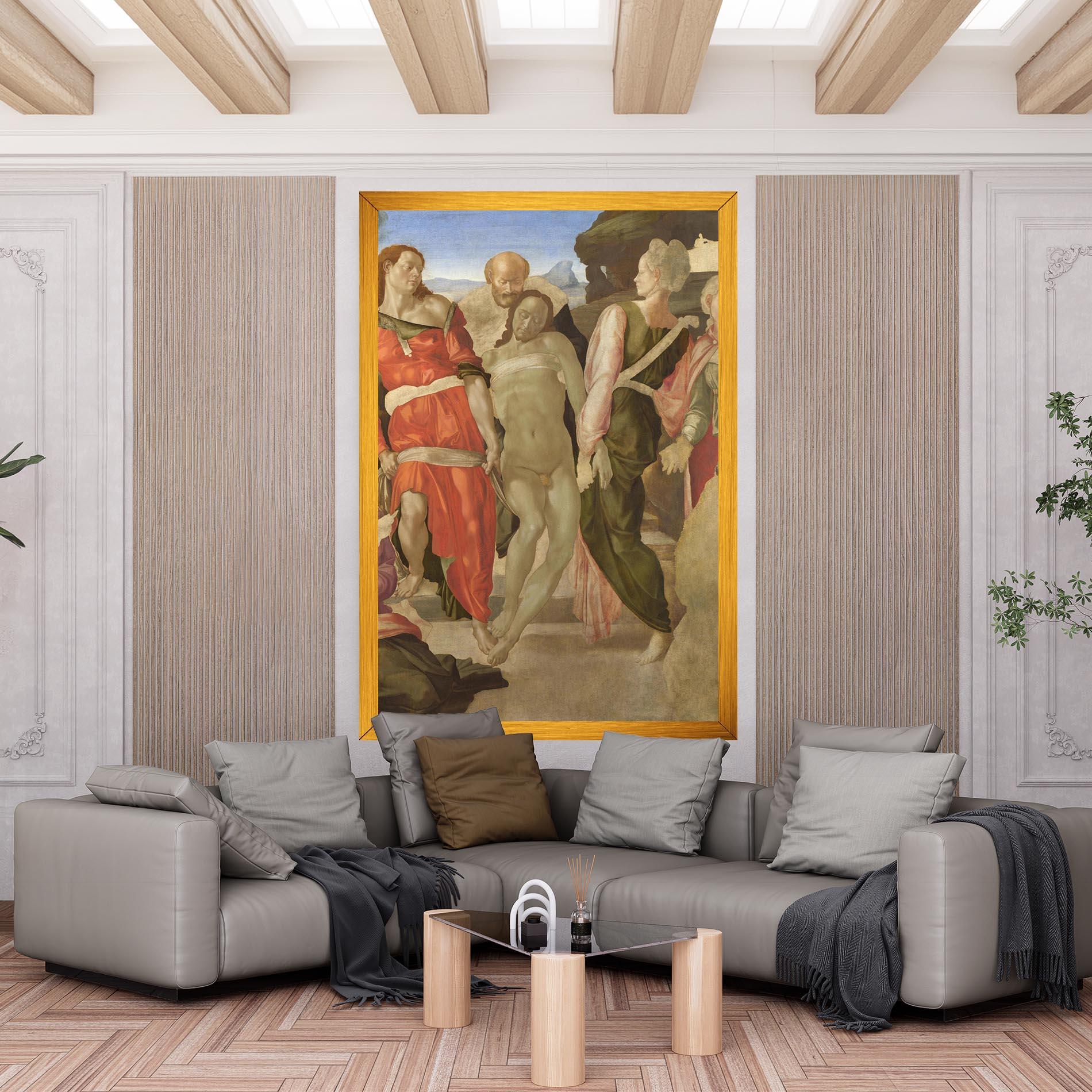 Картина на платно Entombment mockup 6