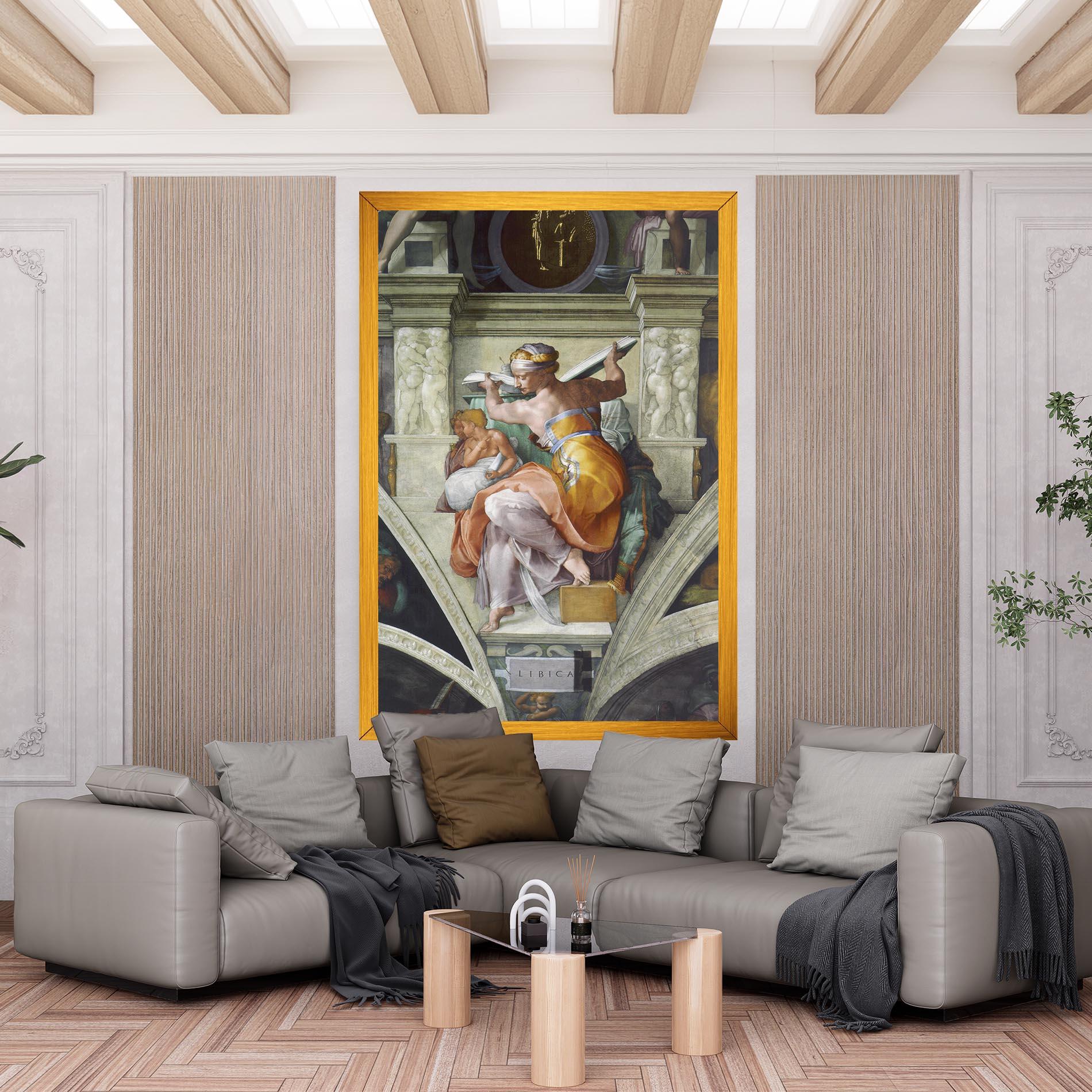 Картина на платно Libyan Sibyles mockup 6