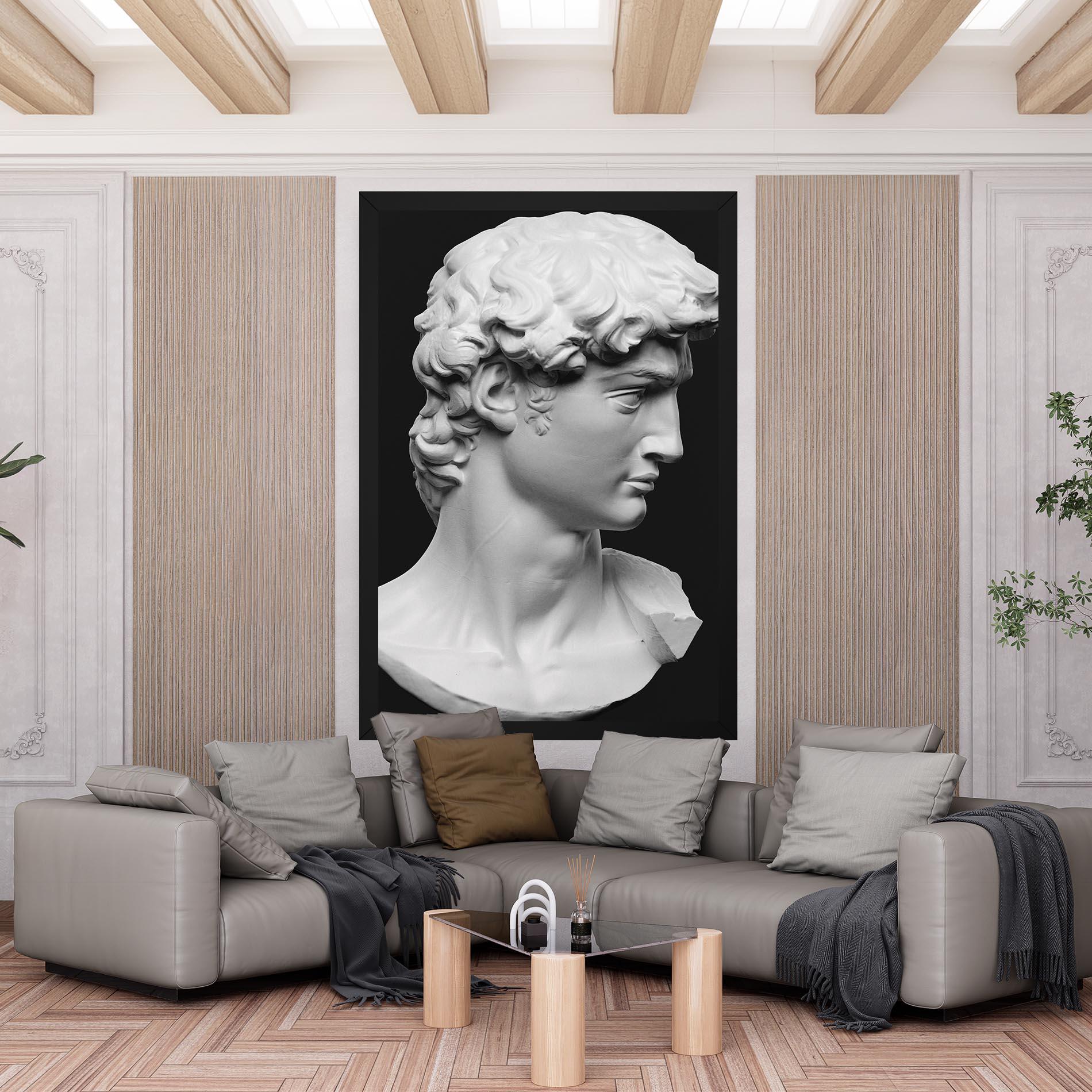 Картина на платно David Head mockup 6