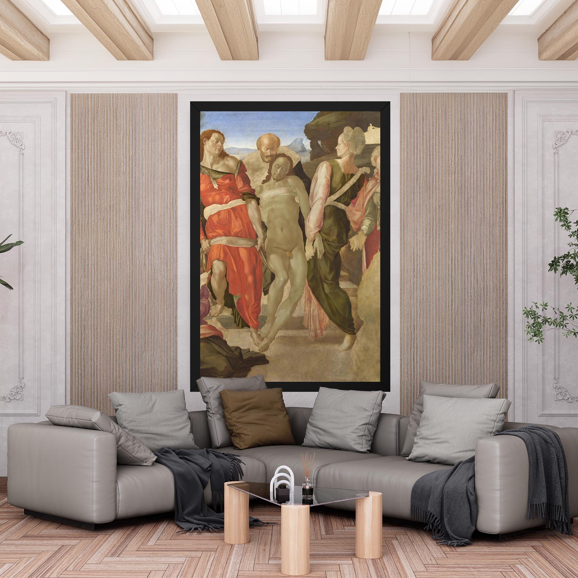 Картина на платно Entombment mockup 6