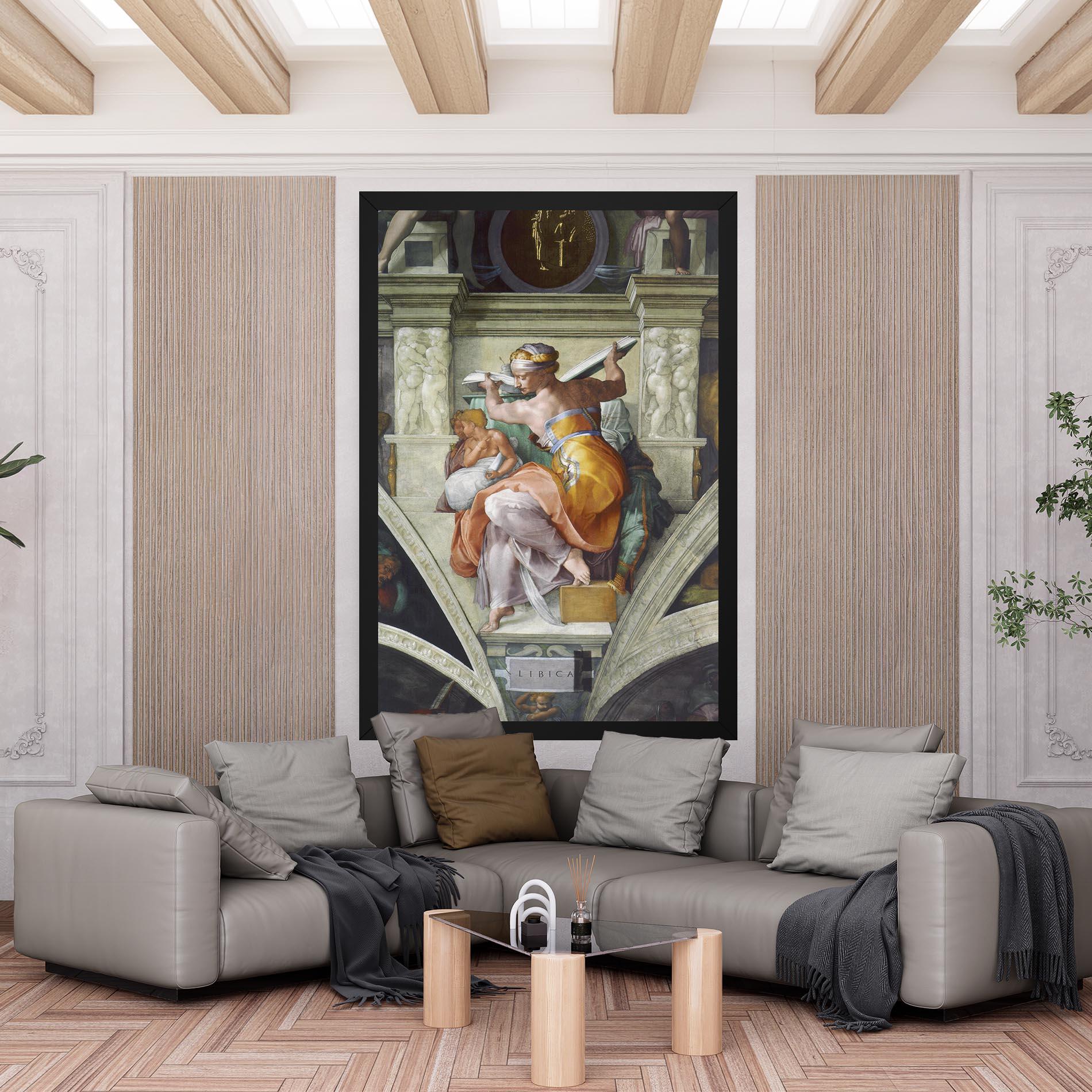 Картина на платно Libyan Sibyles mockup 6