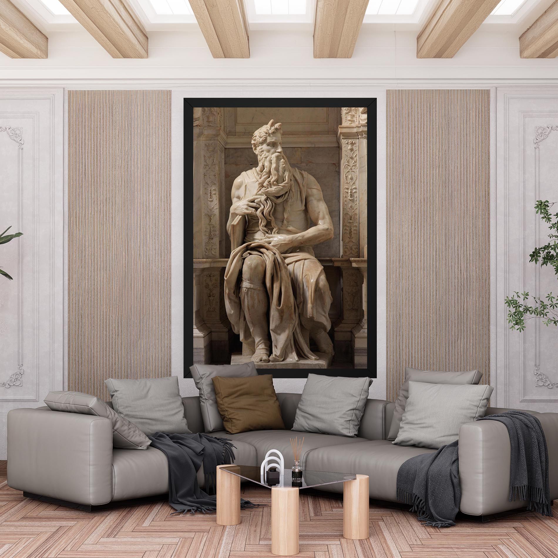 Statue Moses mockup 6