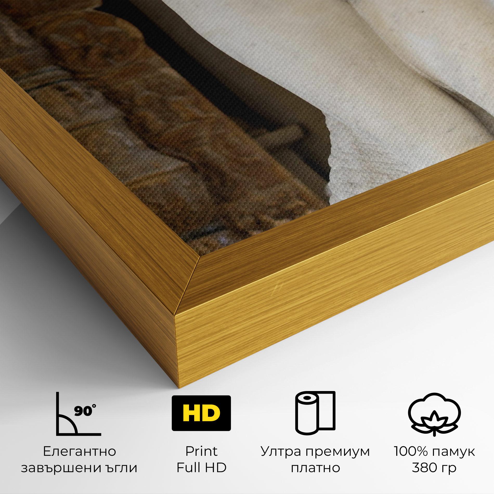 Картина на платно Dying Slave mockup 4