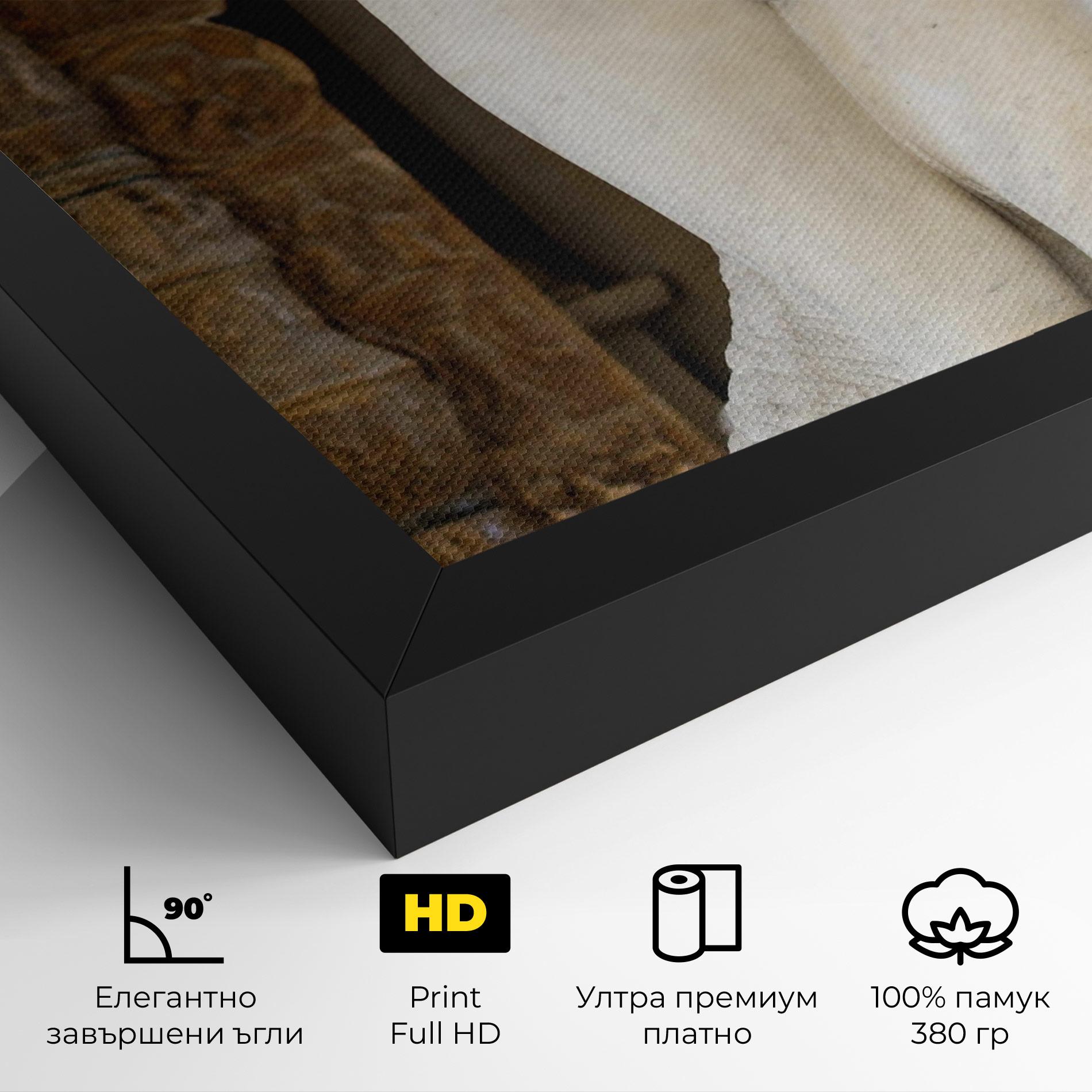 Картина на платно Dying Slave mockup 4