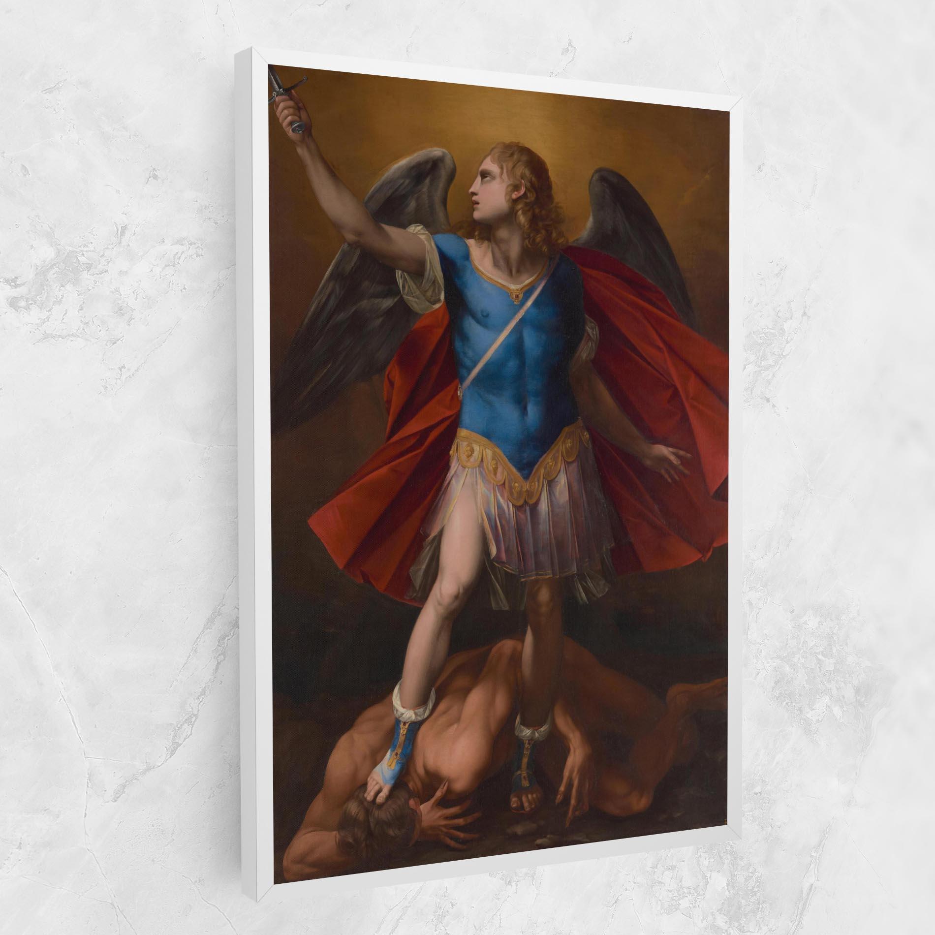 Картина на платно Sword In Upraised mockup 1