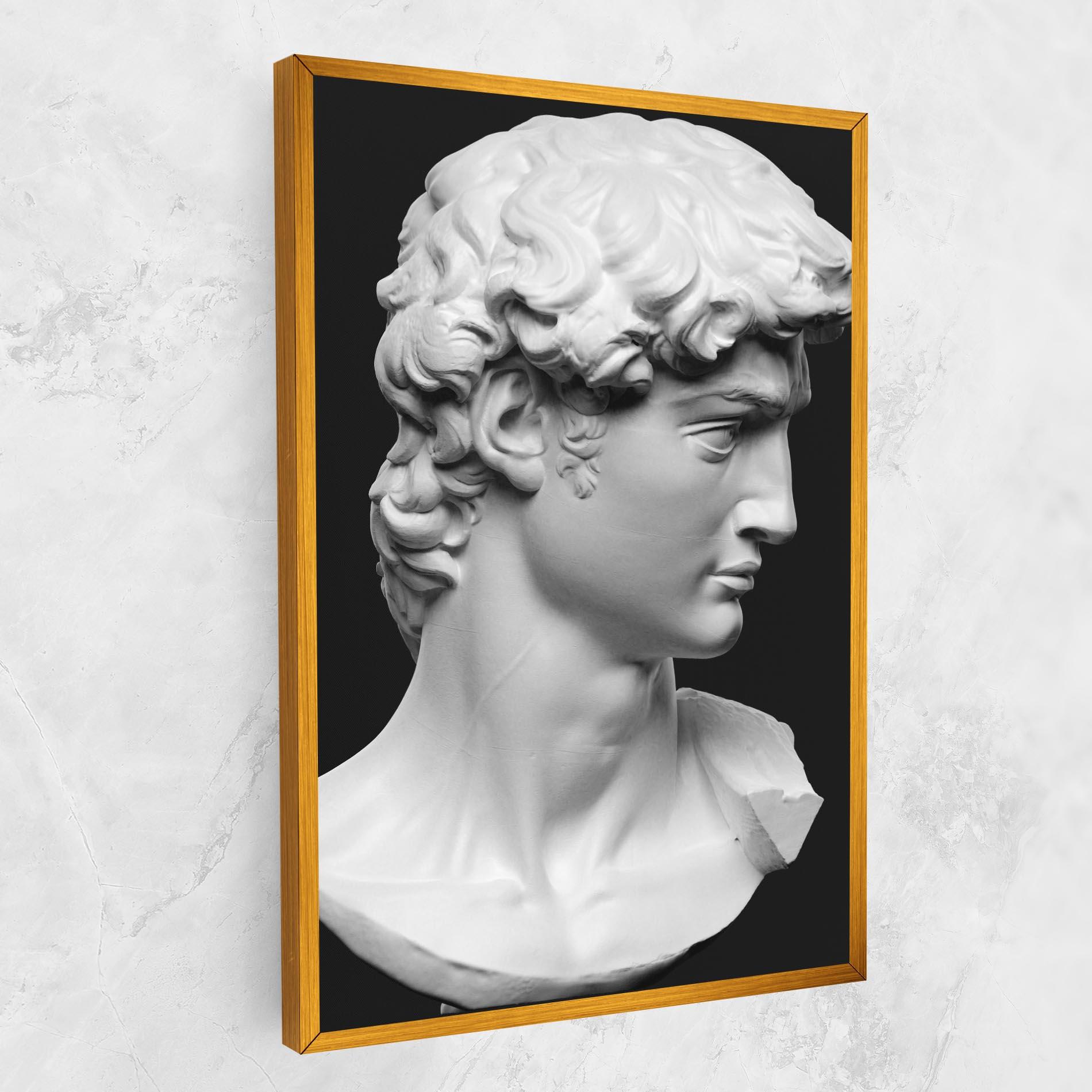 Картина на платно David Head mockup 1