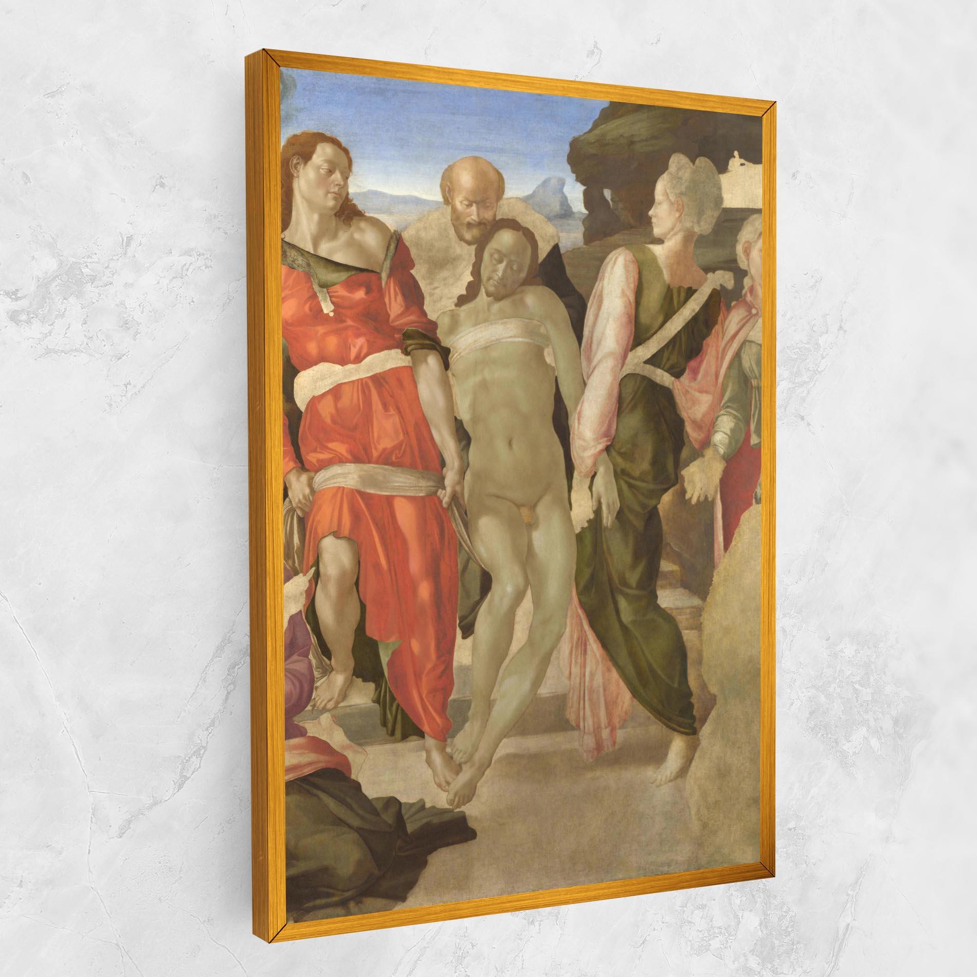 Картина на платно Entombment mockup 1