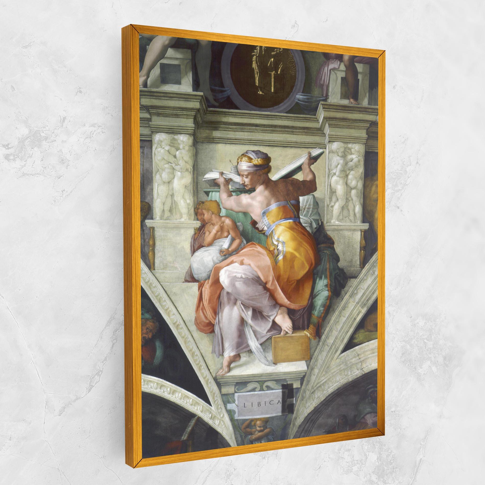 Картина на платно Libyan Sibyles mockup 1