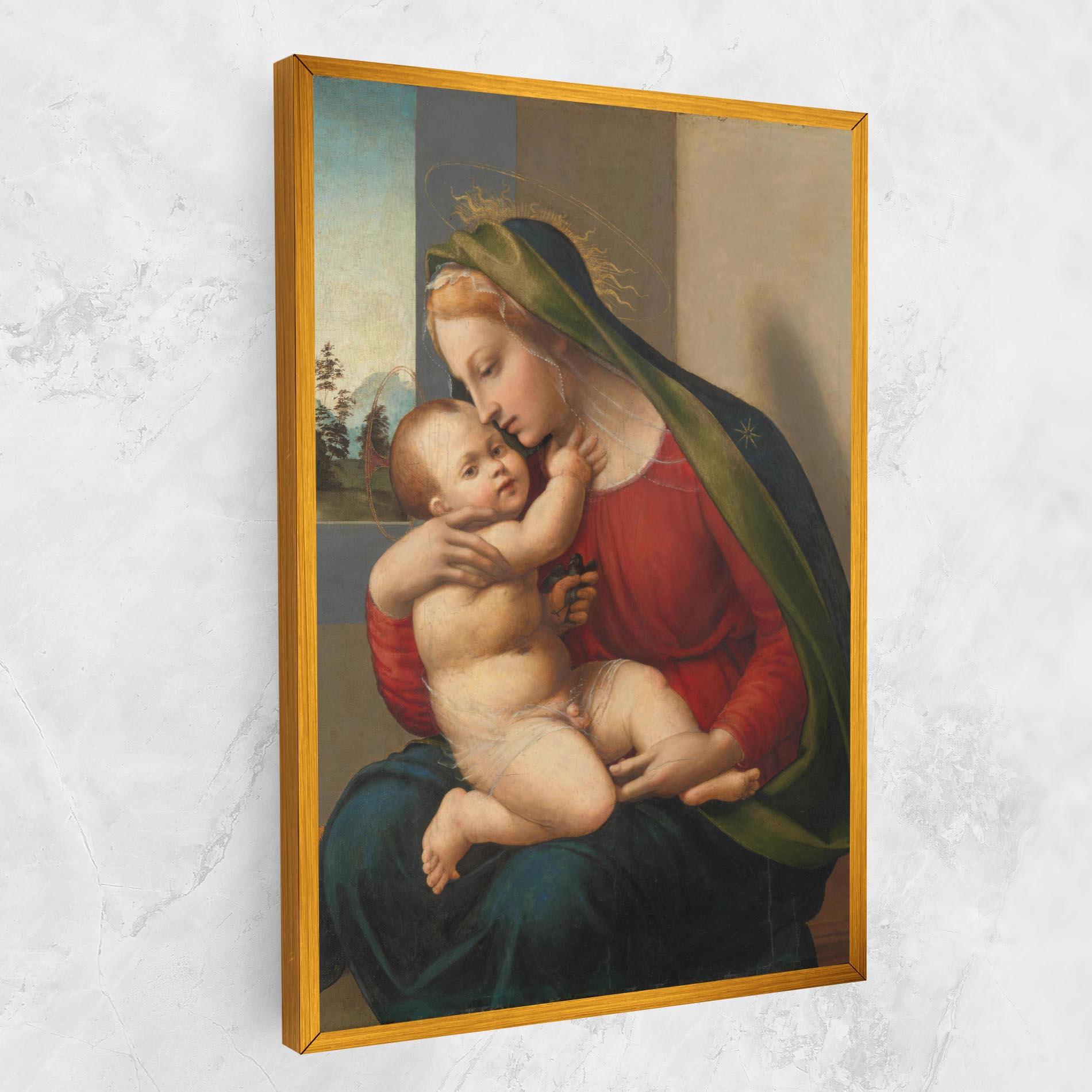 Картина на платно Madonna And Child mockup 1