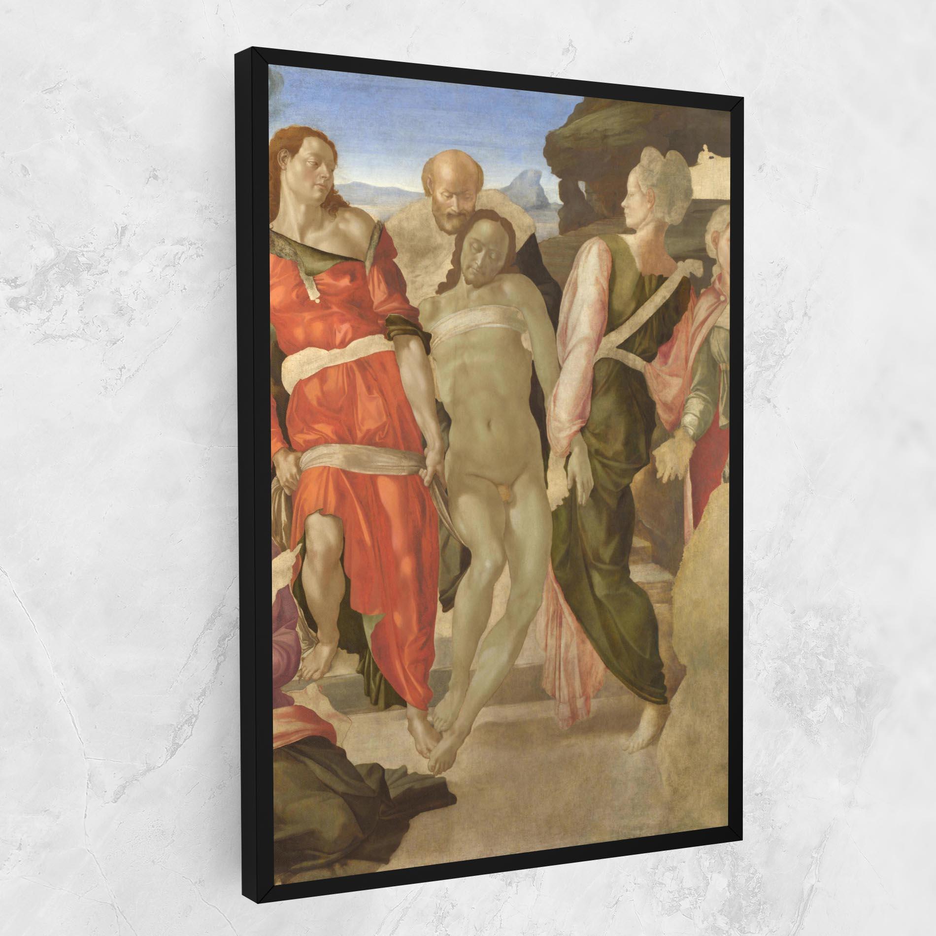 Картина на платно Entombment mockup 1