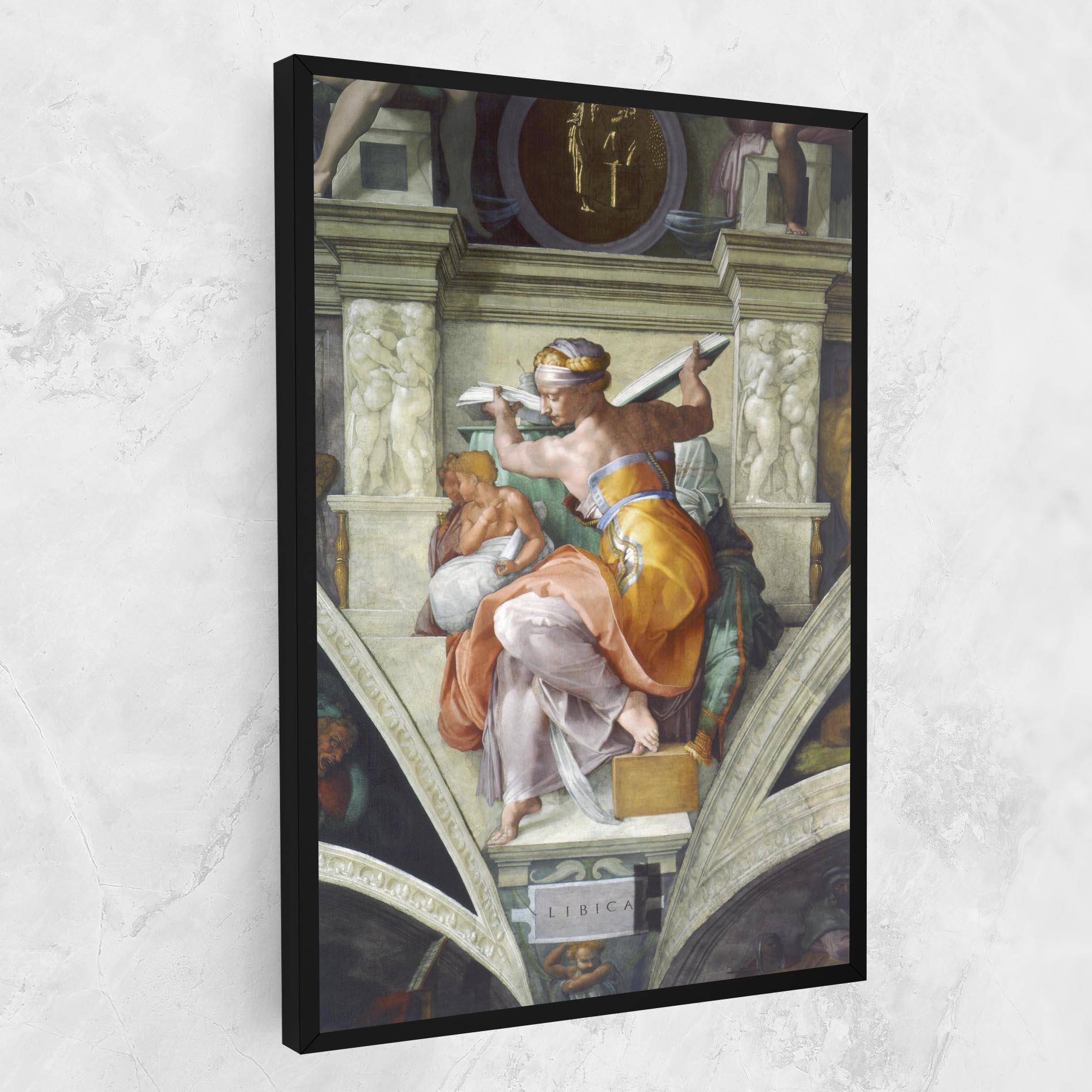 Картина на платно Libyan Sibyles mockup 1