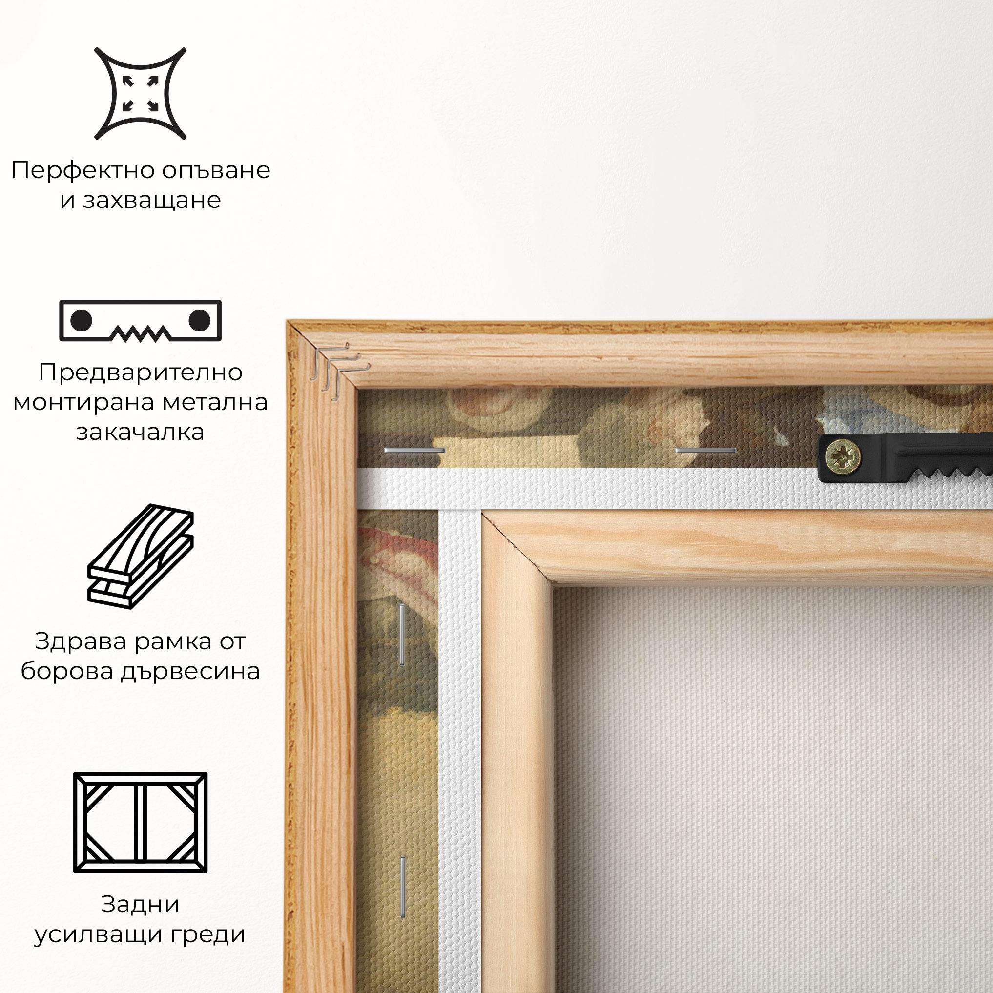 Картина на платно Entombment mockup 5