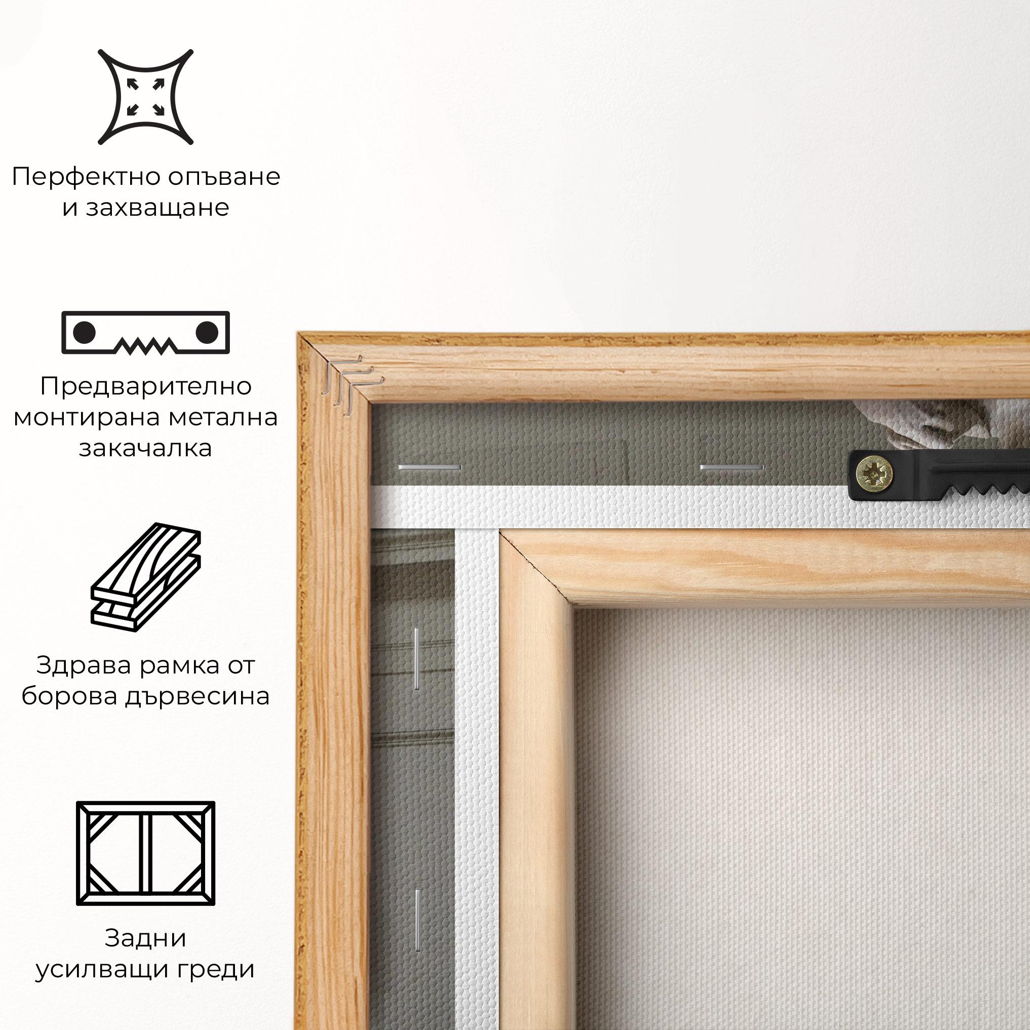 Картина на платно Michelangelo Statue mockup 5