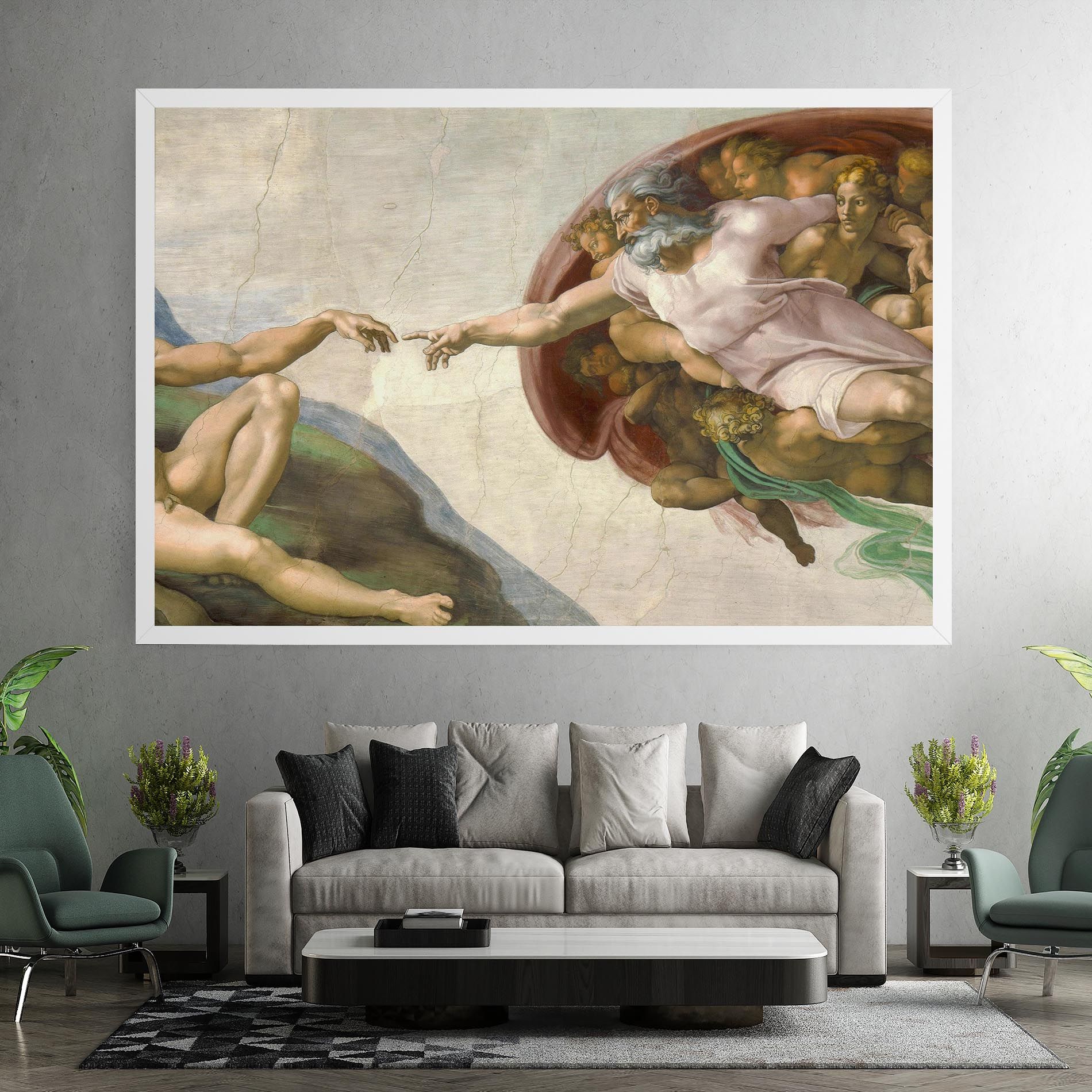 The Creation Of Adam mockup 7