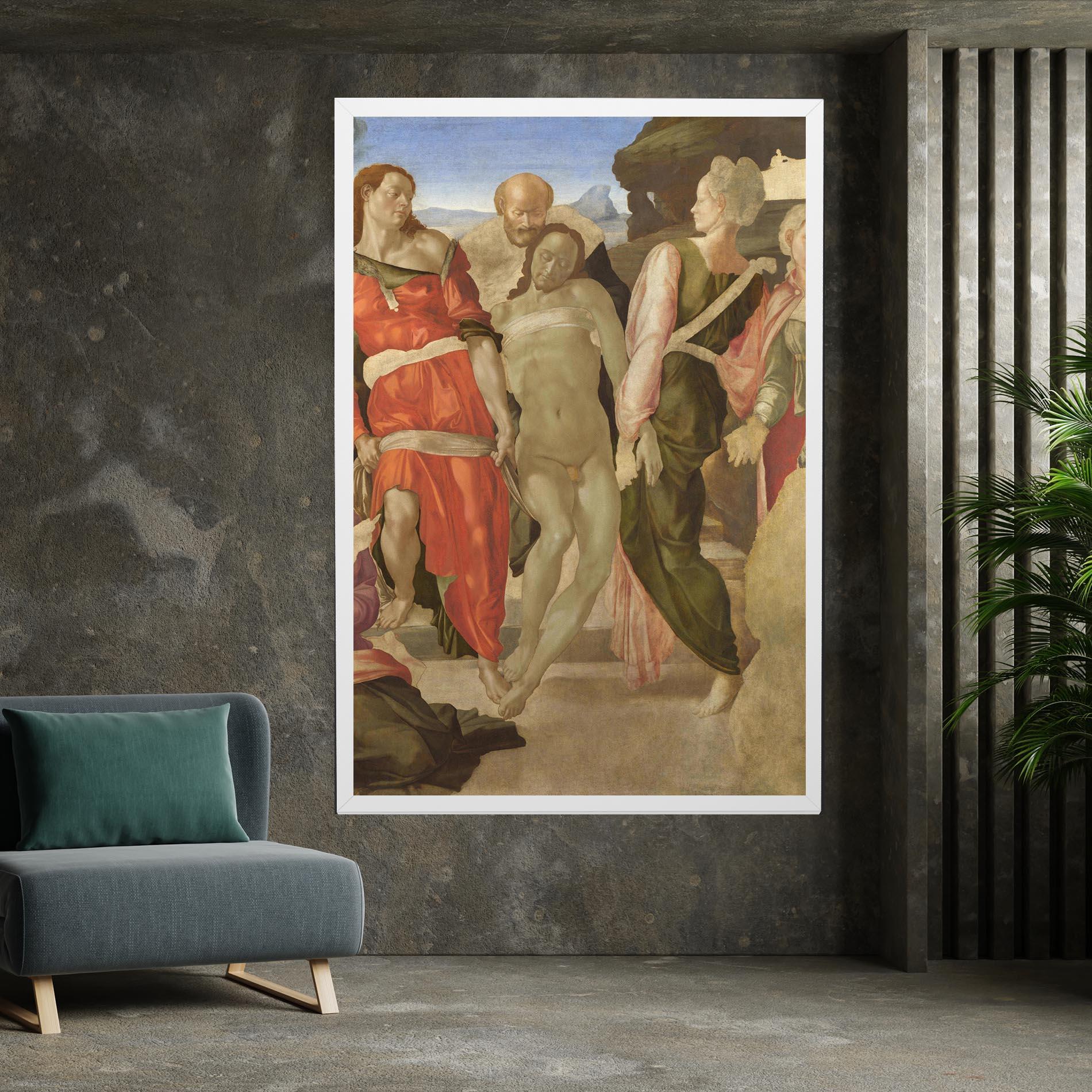 Картина на платно Entombment mockup 7