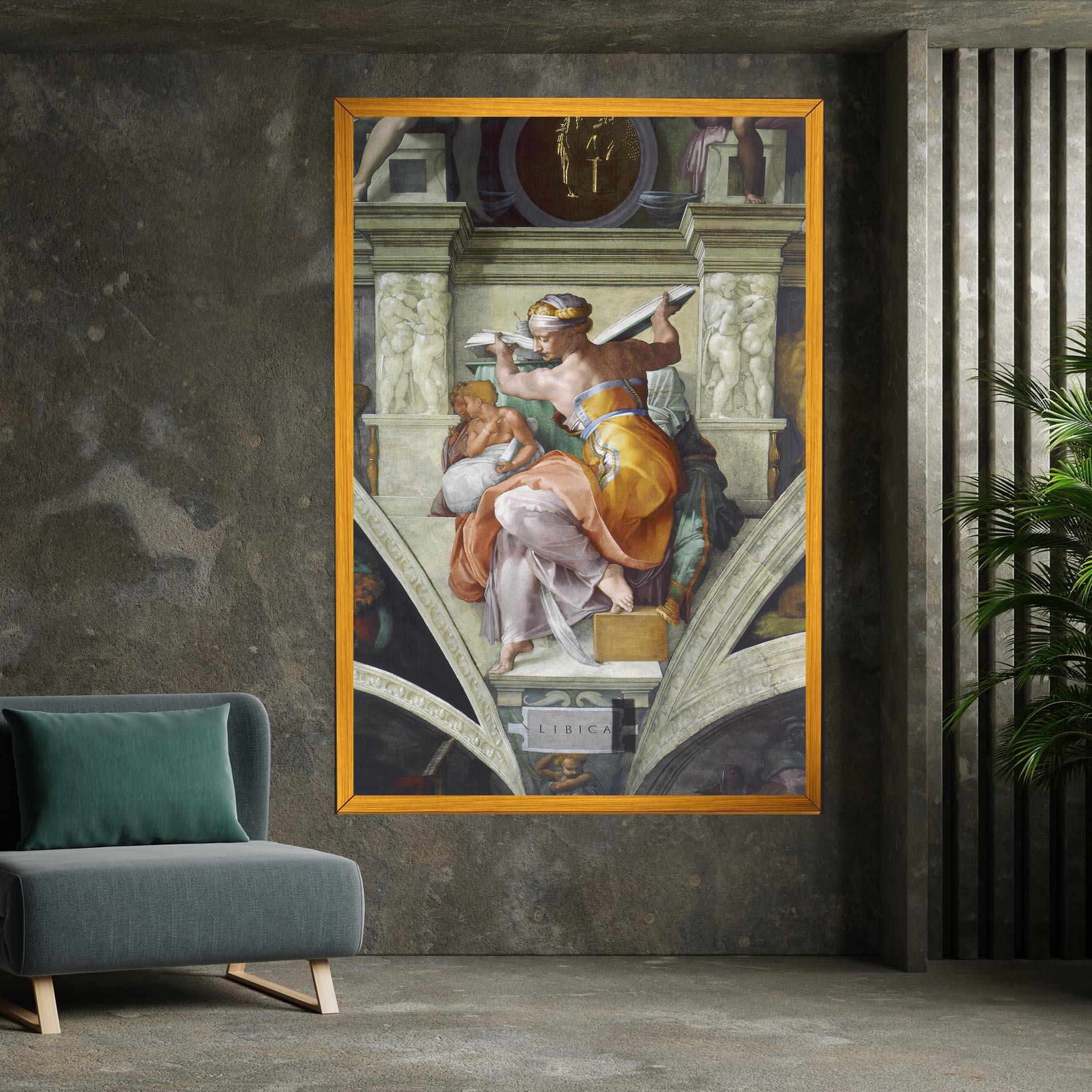 Картина на платно Libyan Sibyles mockup 7