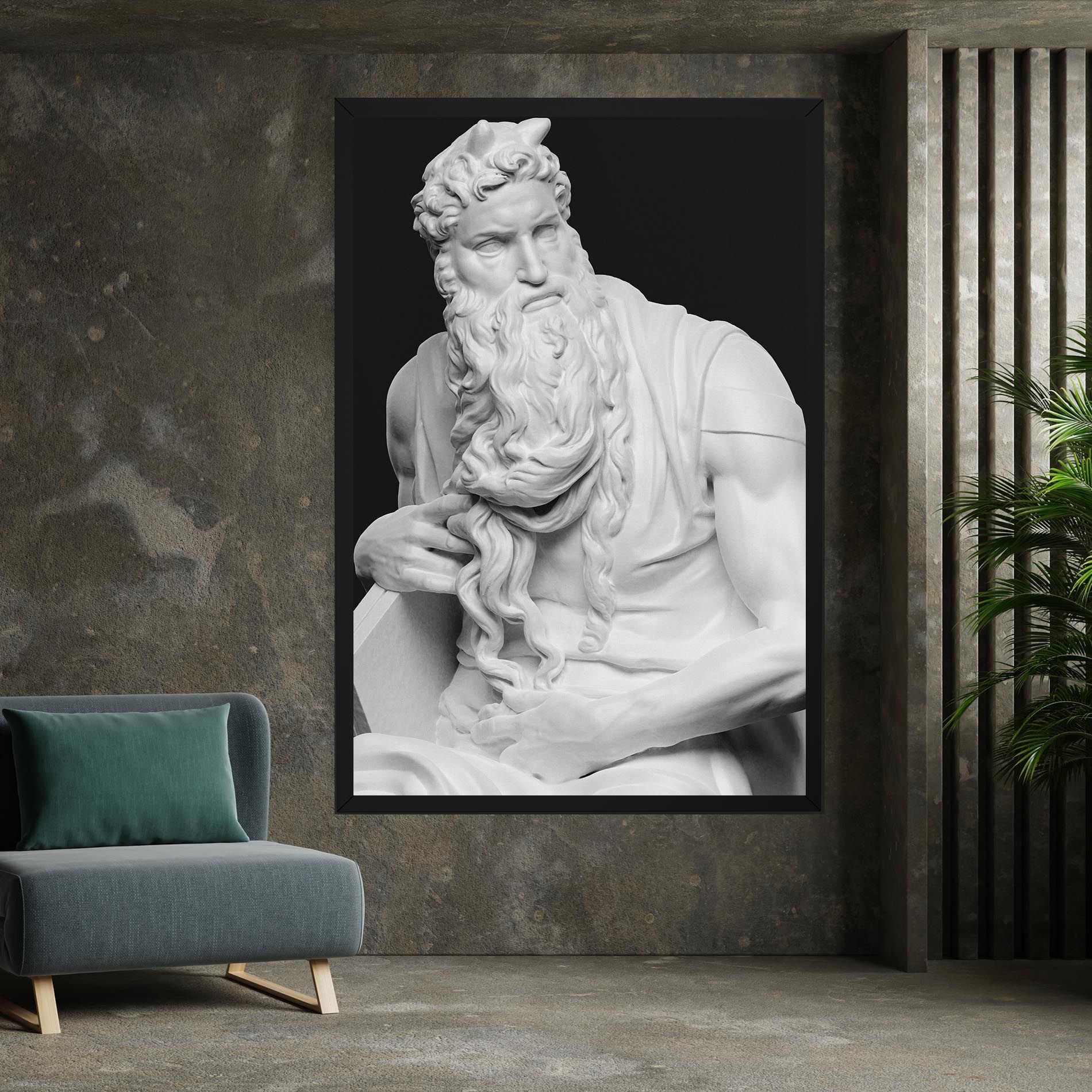 Moses Statue mockup 7