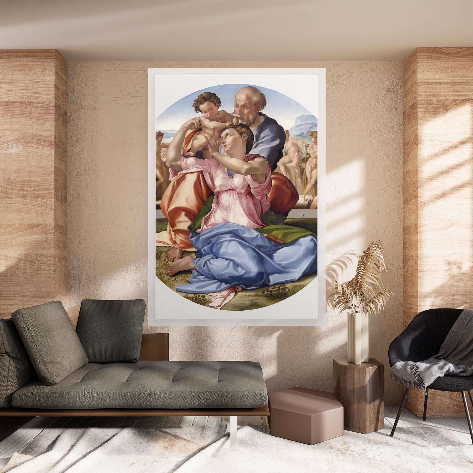 Картина на платно Doni Tondo mockup 8