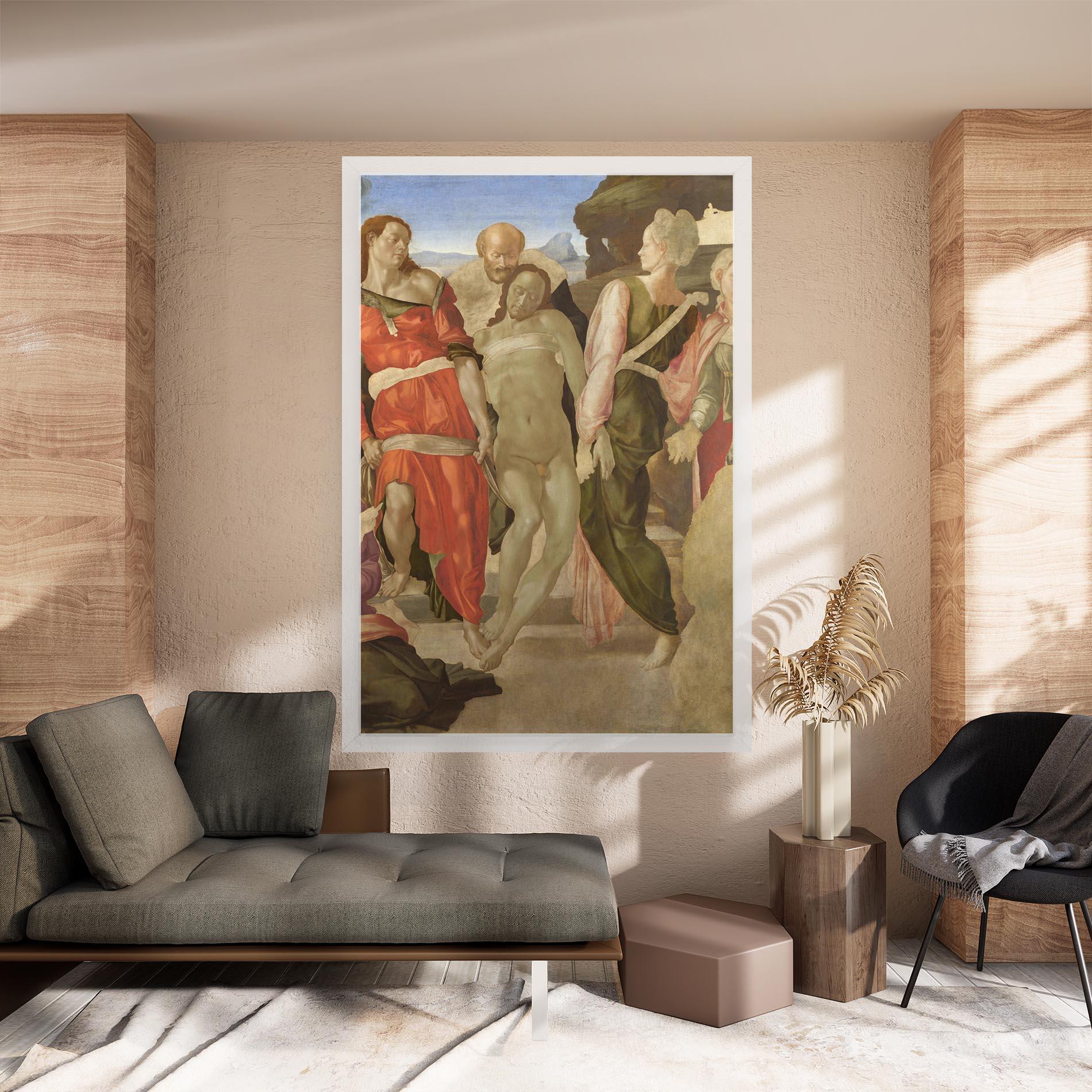 Картина на платно Entombment mockup 8