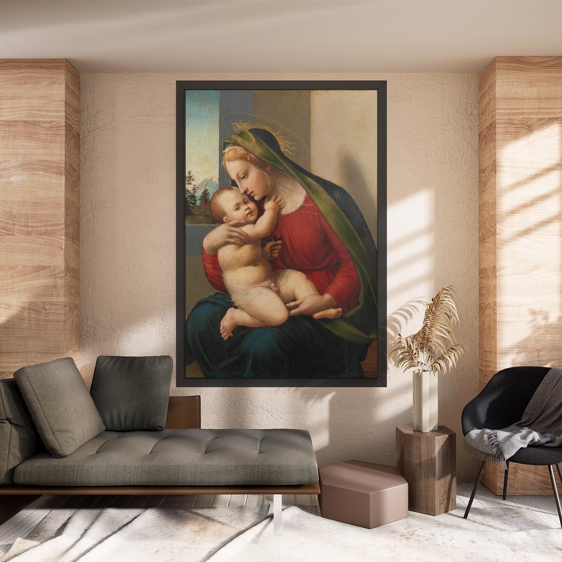 Madonna And Child mockup 8