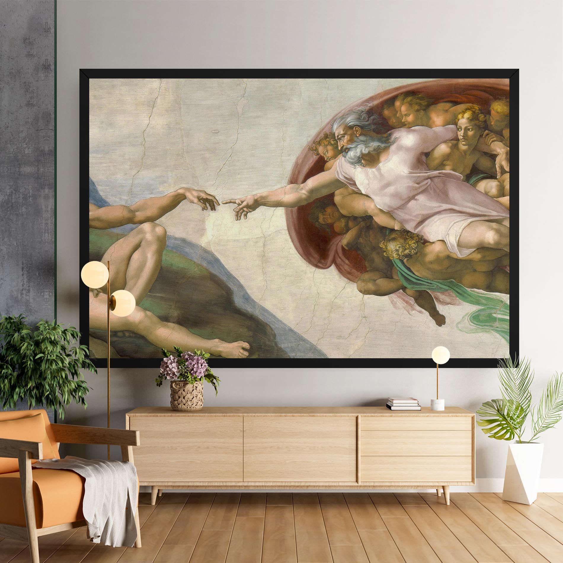 The Creation Of Adam mockup 9