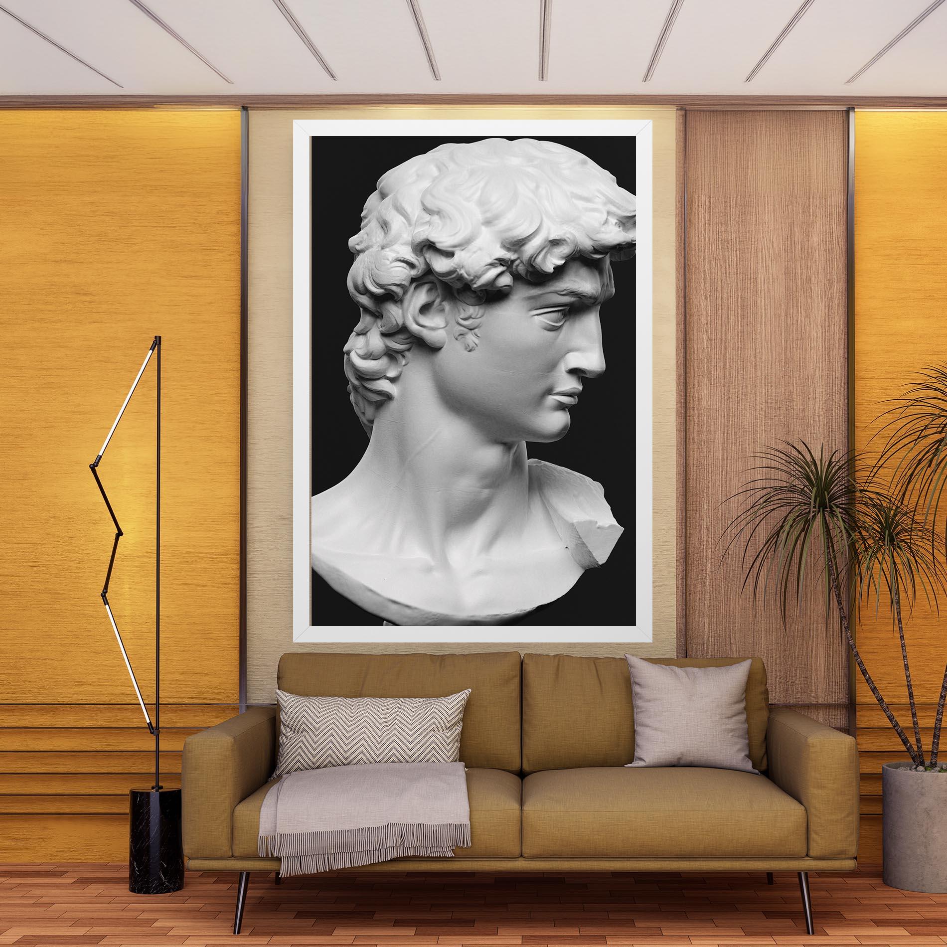 Картина на платно David Head mockup 9