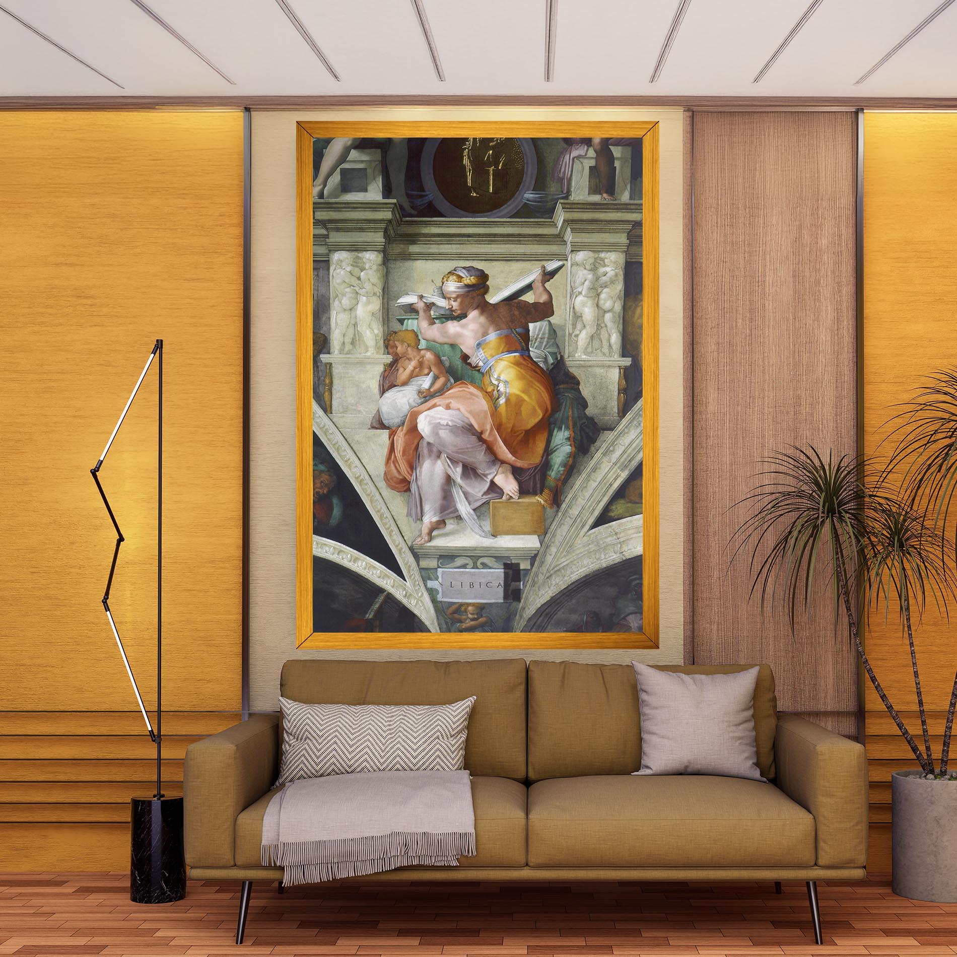 Картина на платно Libyan Sibyles mockup 9