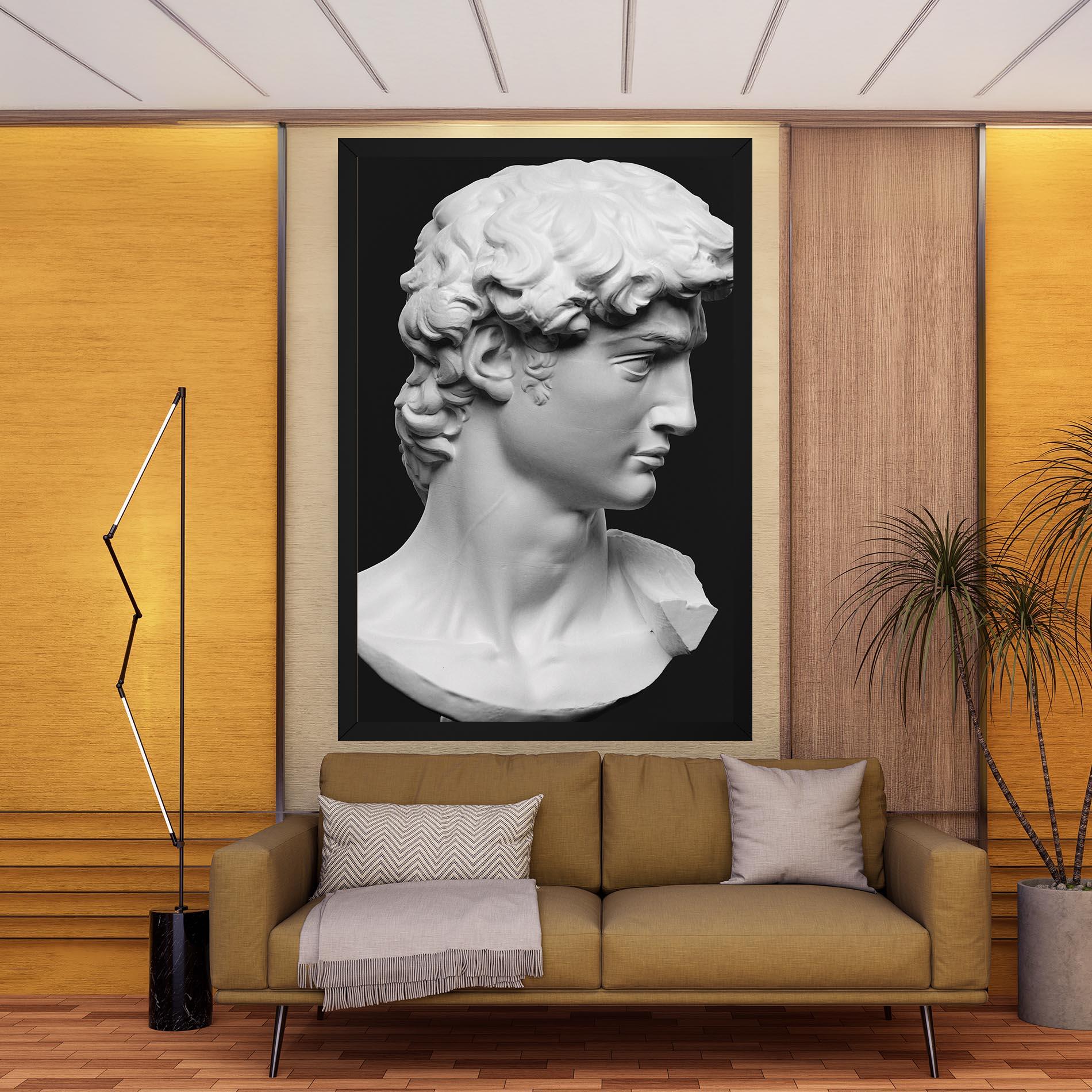 Картина на платно David Head mockup 9