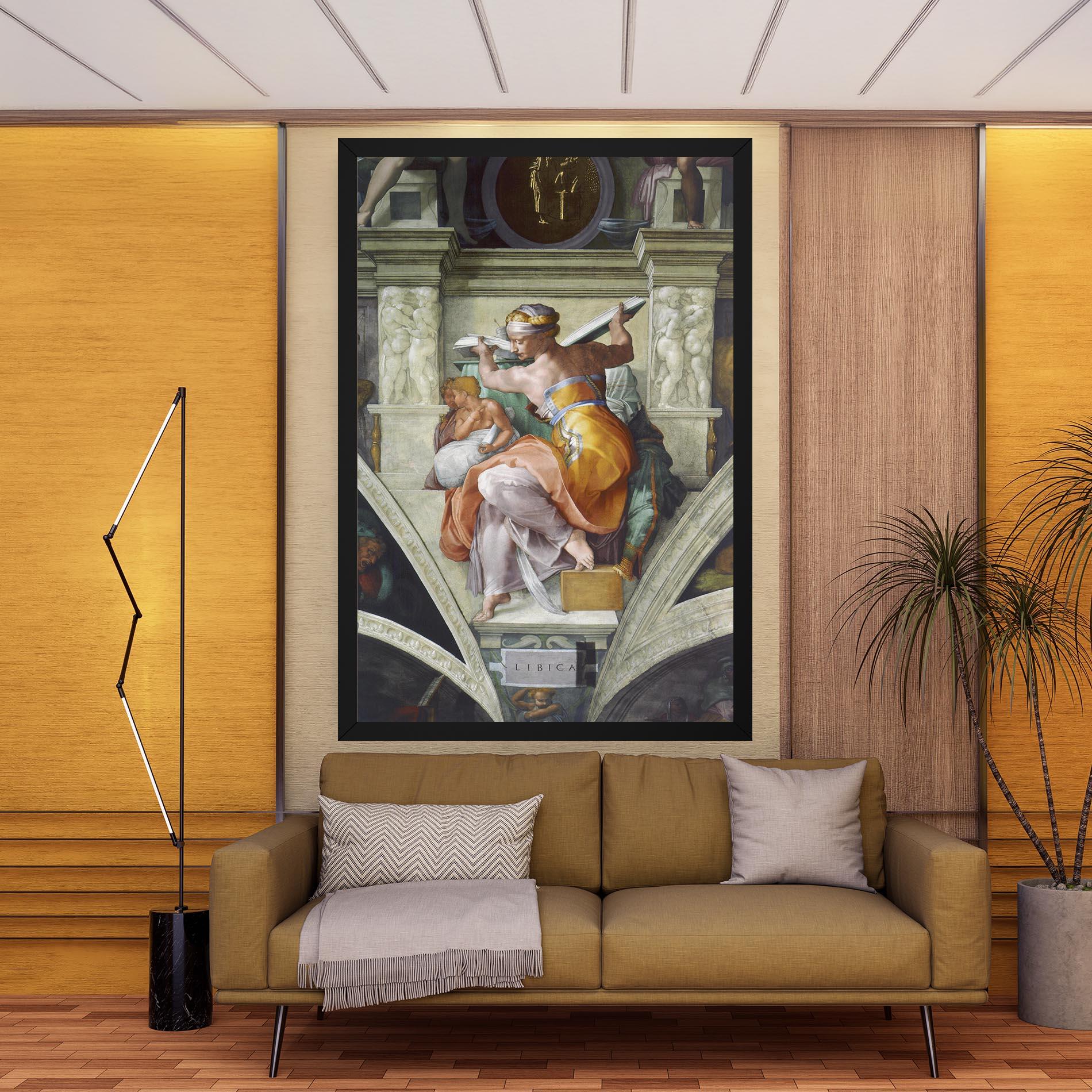 Картина на платно Libyan Sibyles mockup 9