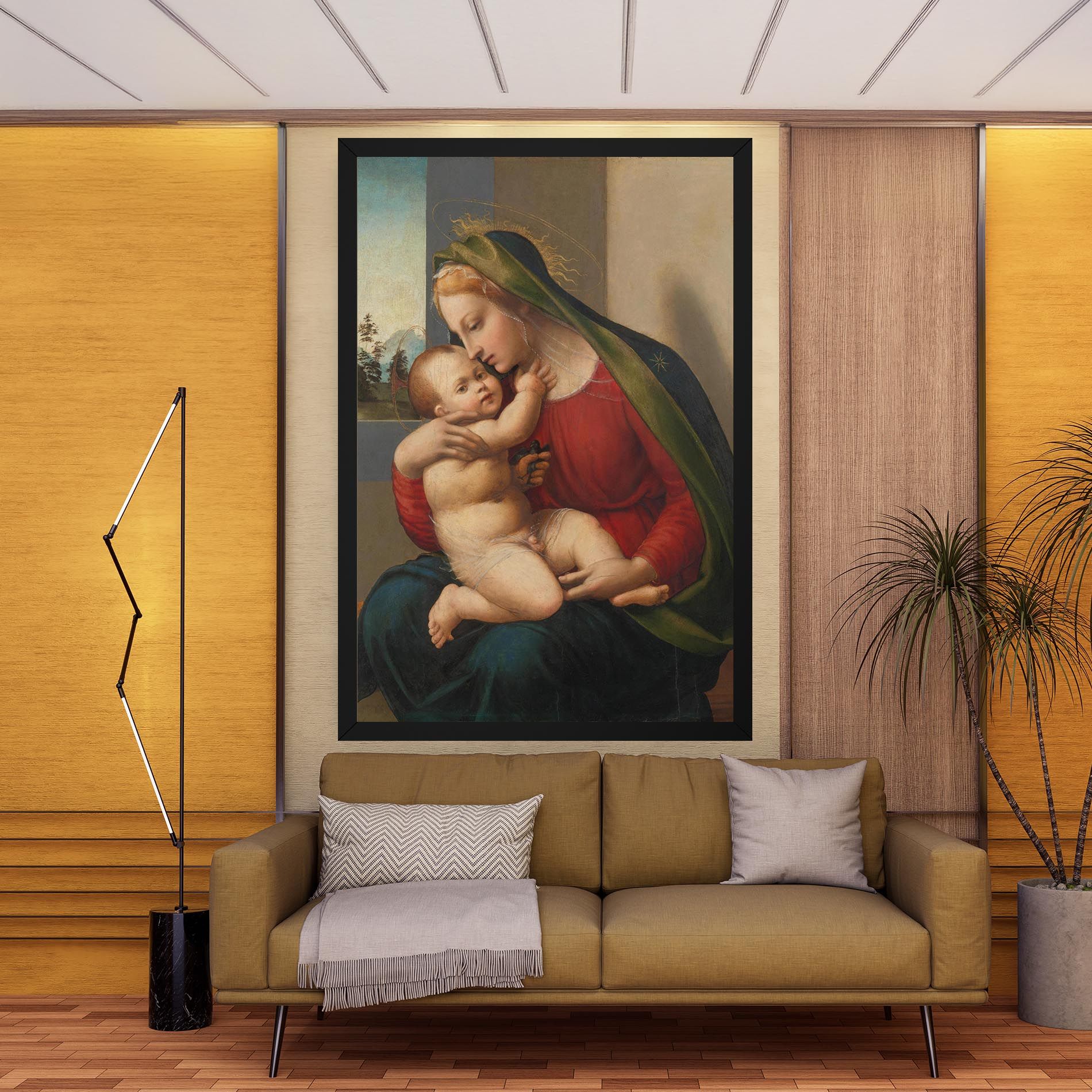 Madonna And Child mockup 9