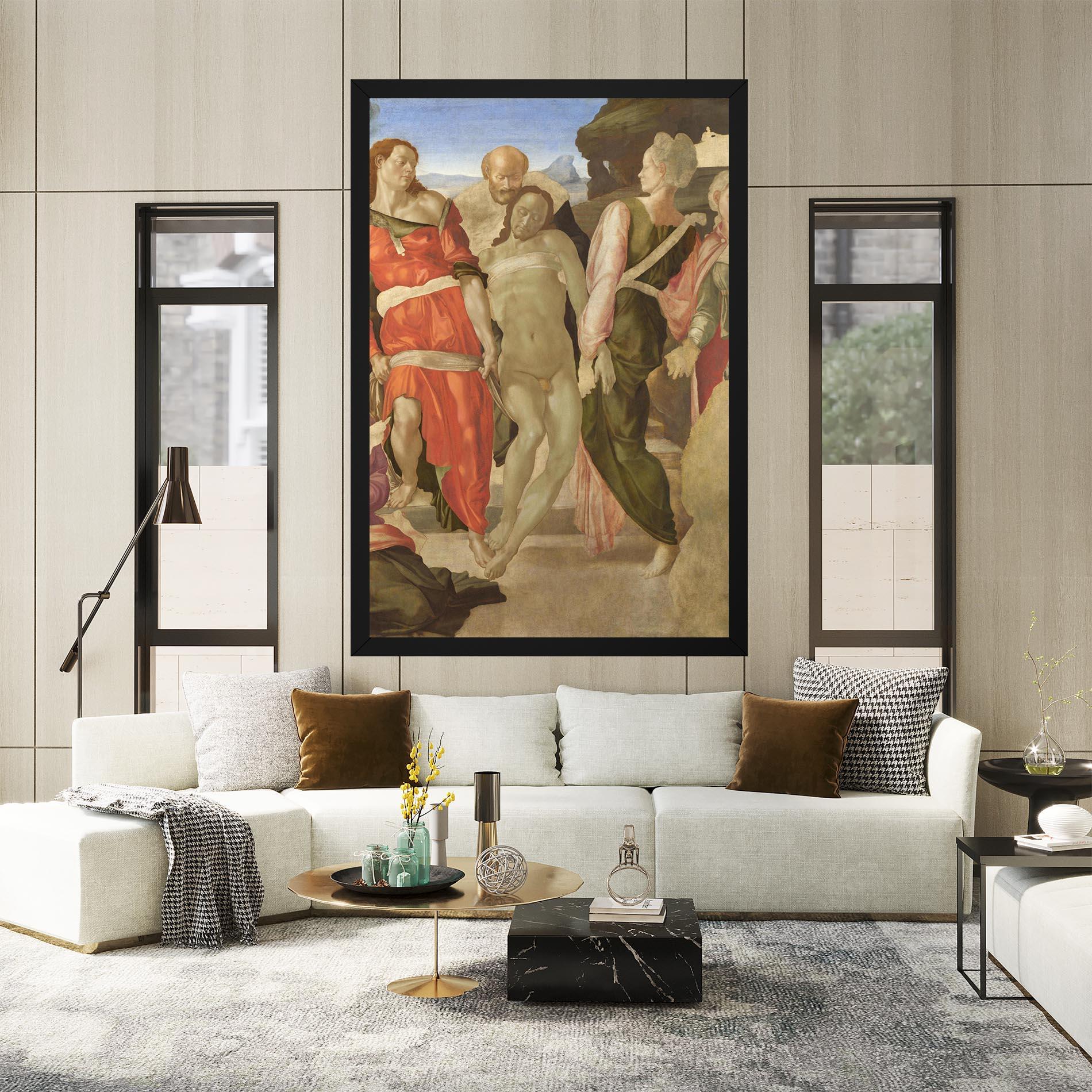 Картина на платно Entombment mockup 2