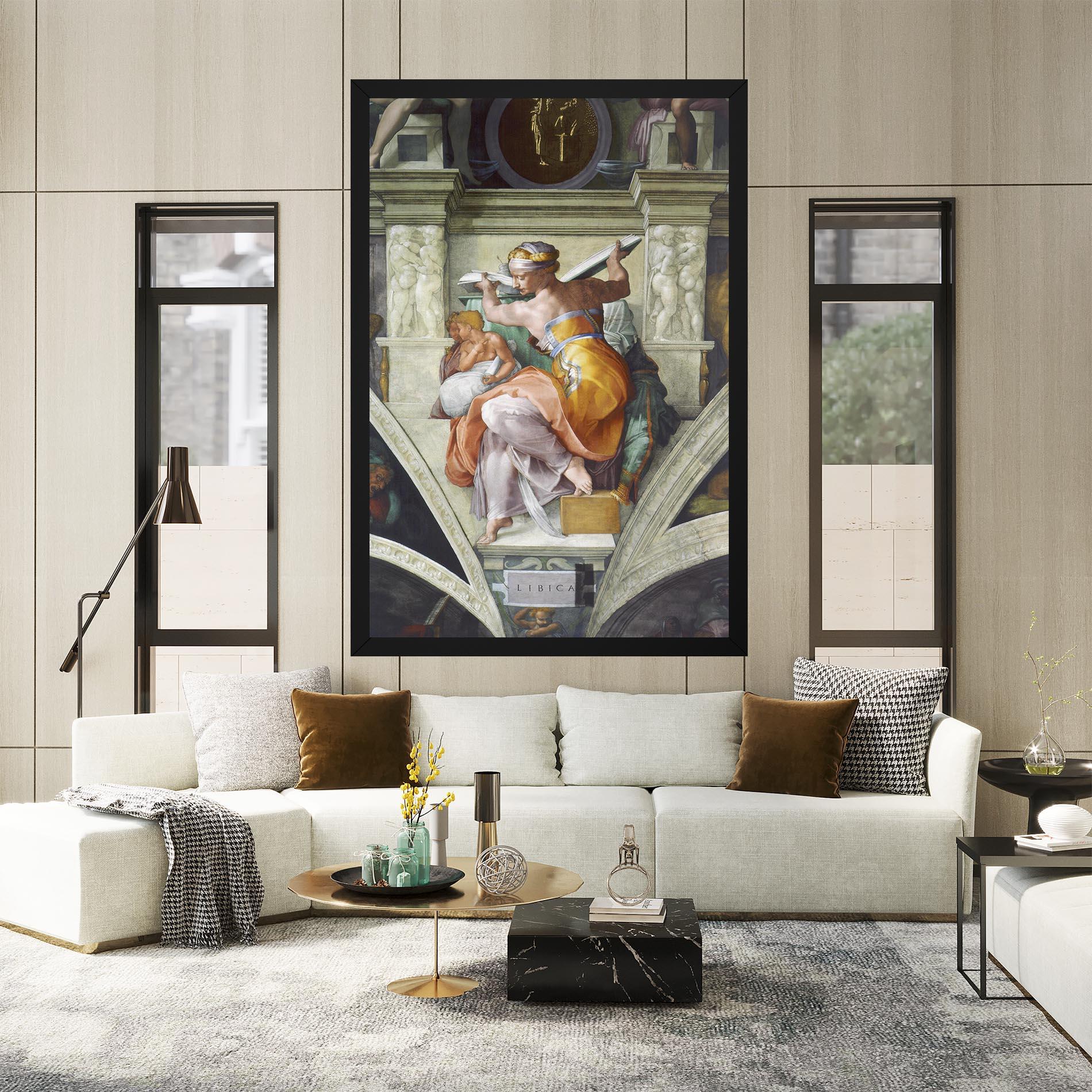 Картина на платно Libyan Sibyles mockup 2