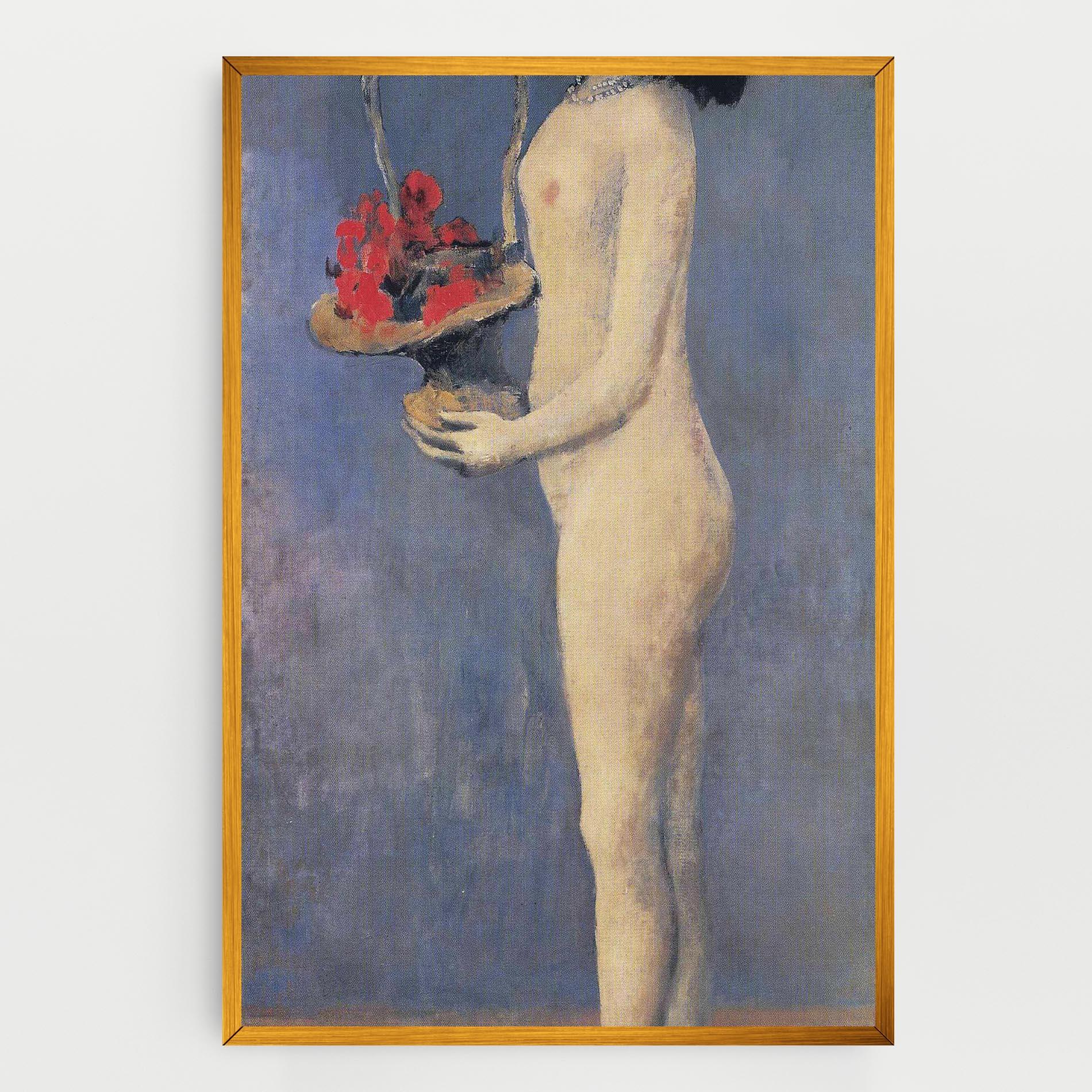 Картина на платно Le Panier Fleuri mockup 0