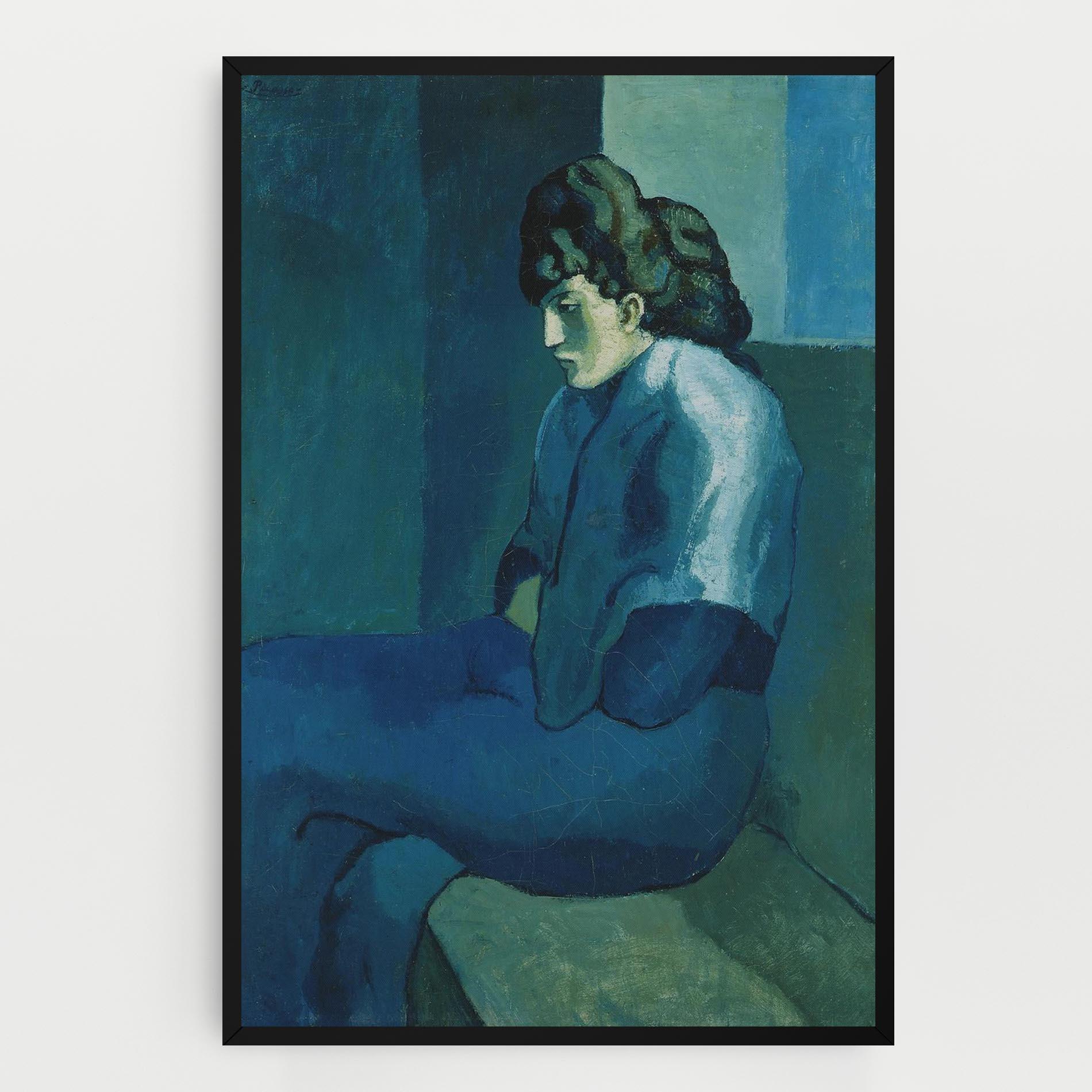 Картина на платно Femme Assise mockup 0