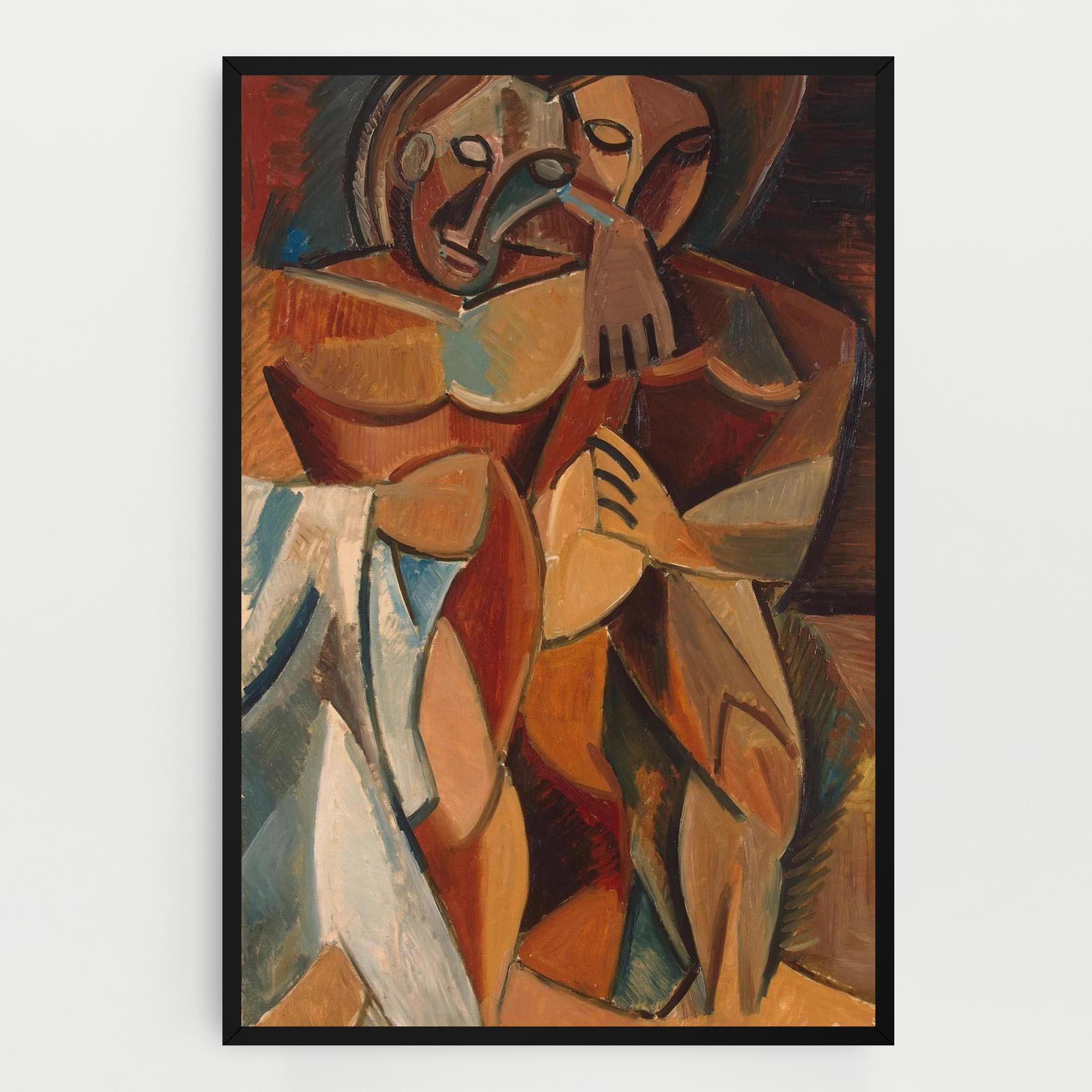 Картина на платно Friendship Two Nudes mockup 0