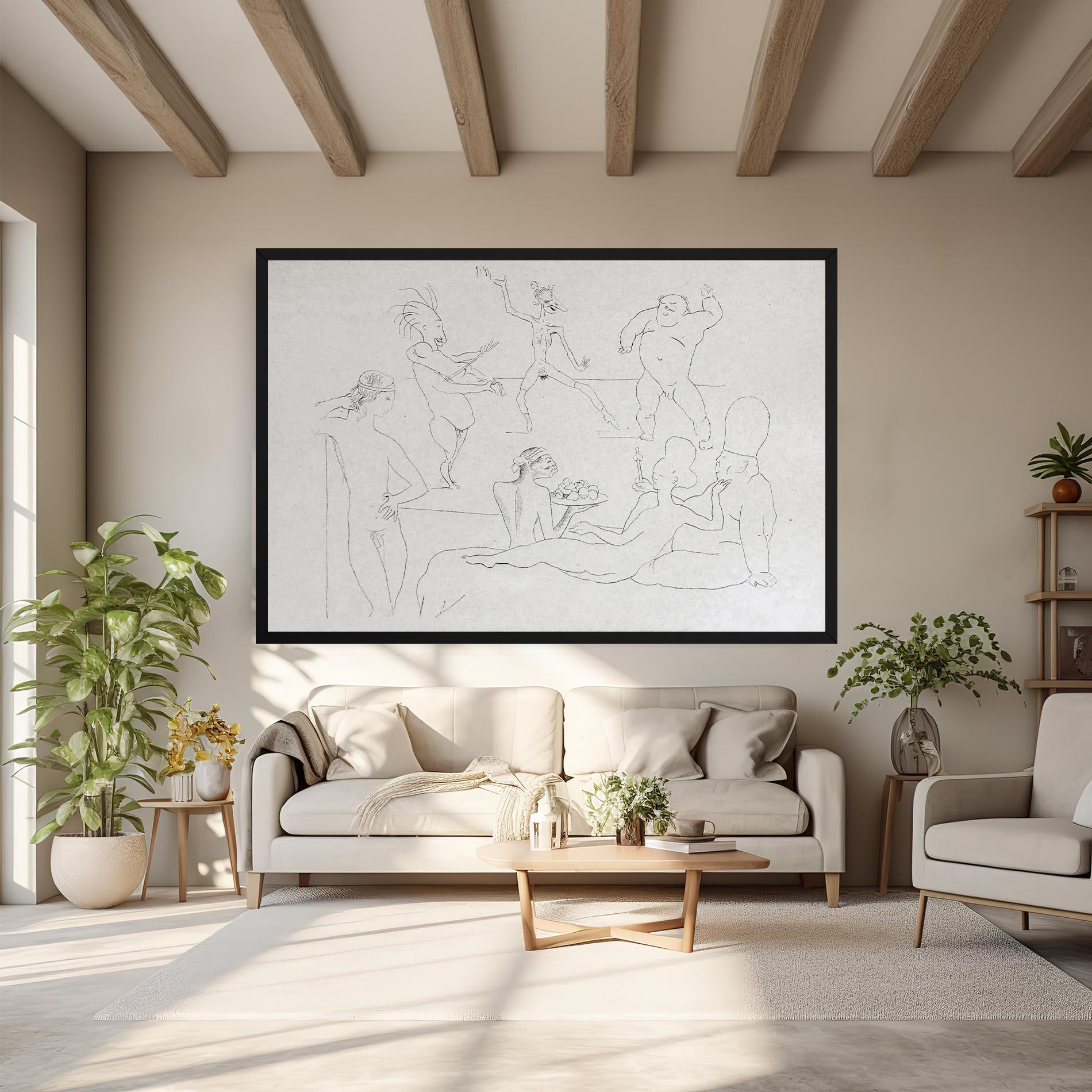 Картина на платно Salome mockup 6