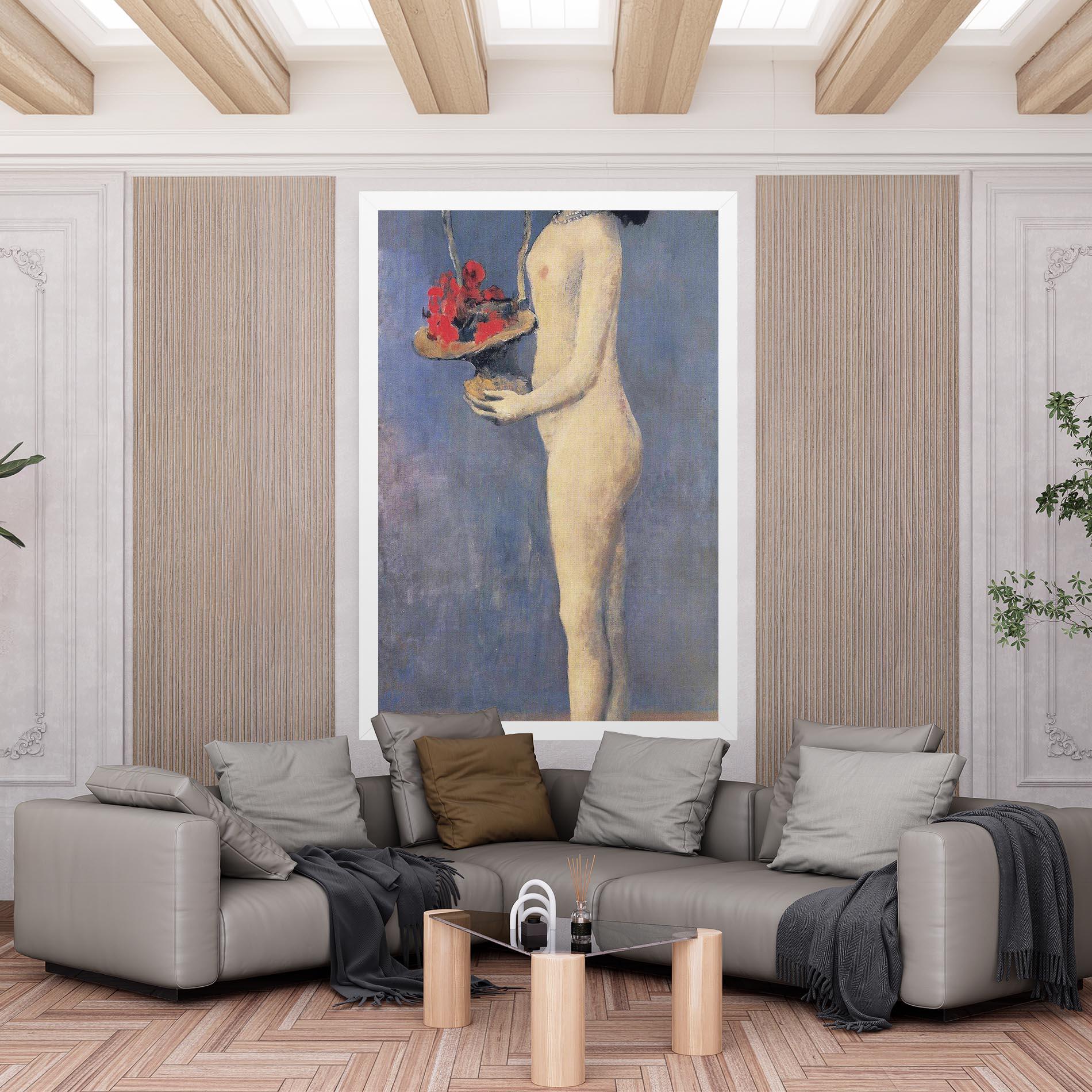 Картина на платно Le Panier Fleuri mockup 6