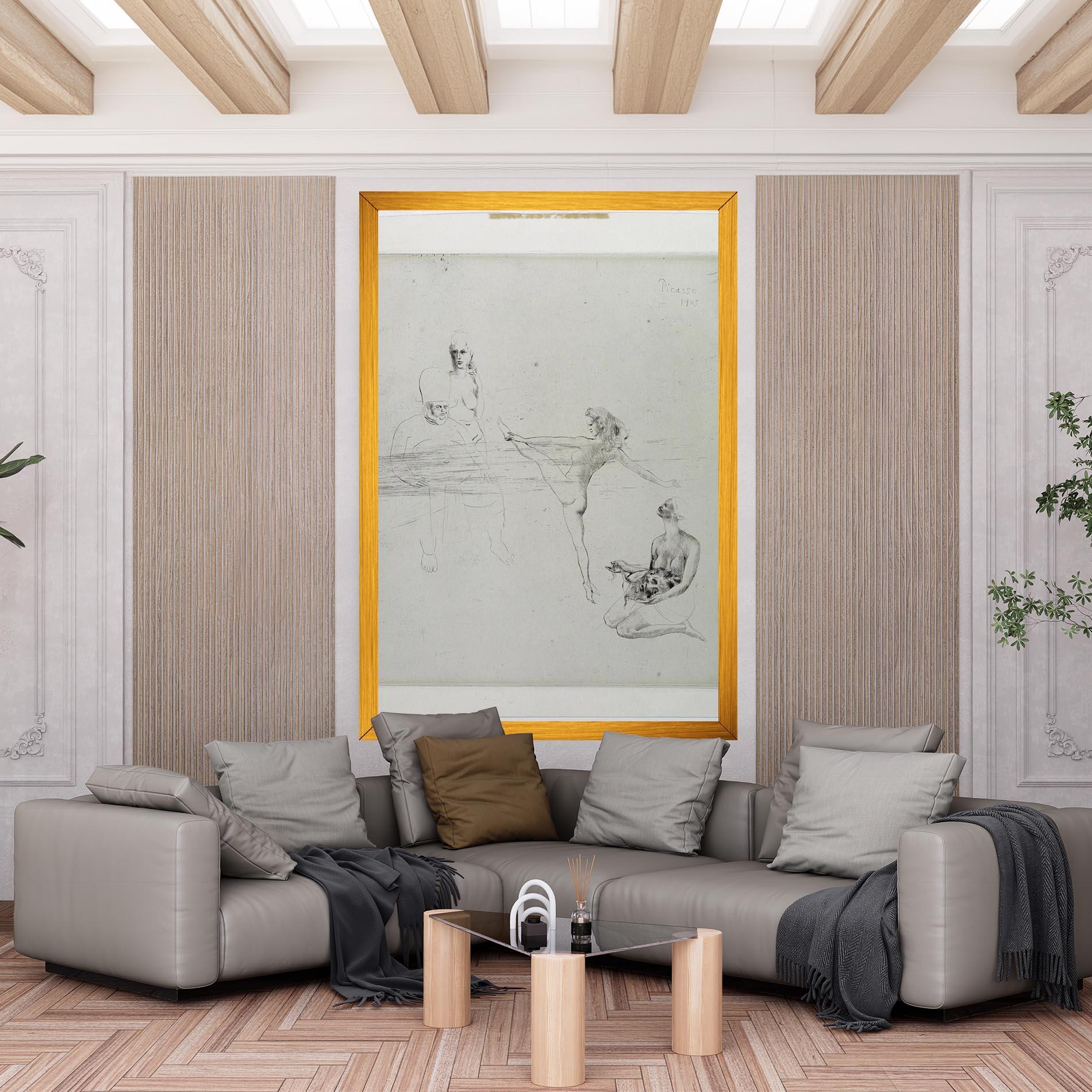 Картина на платно Dance Of Salome mockup 6