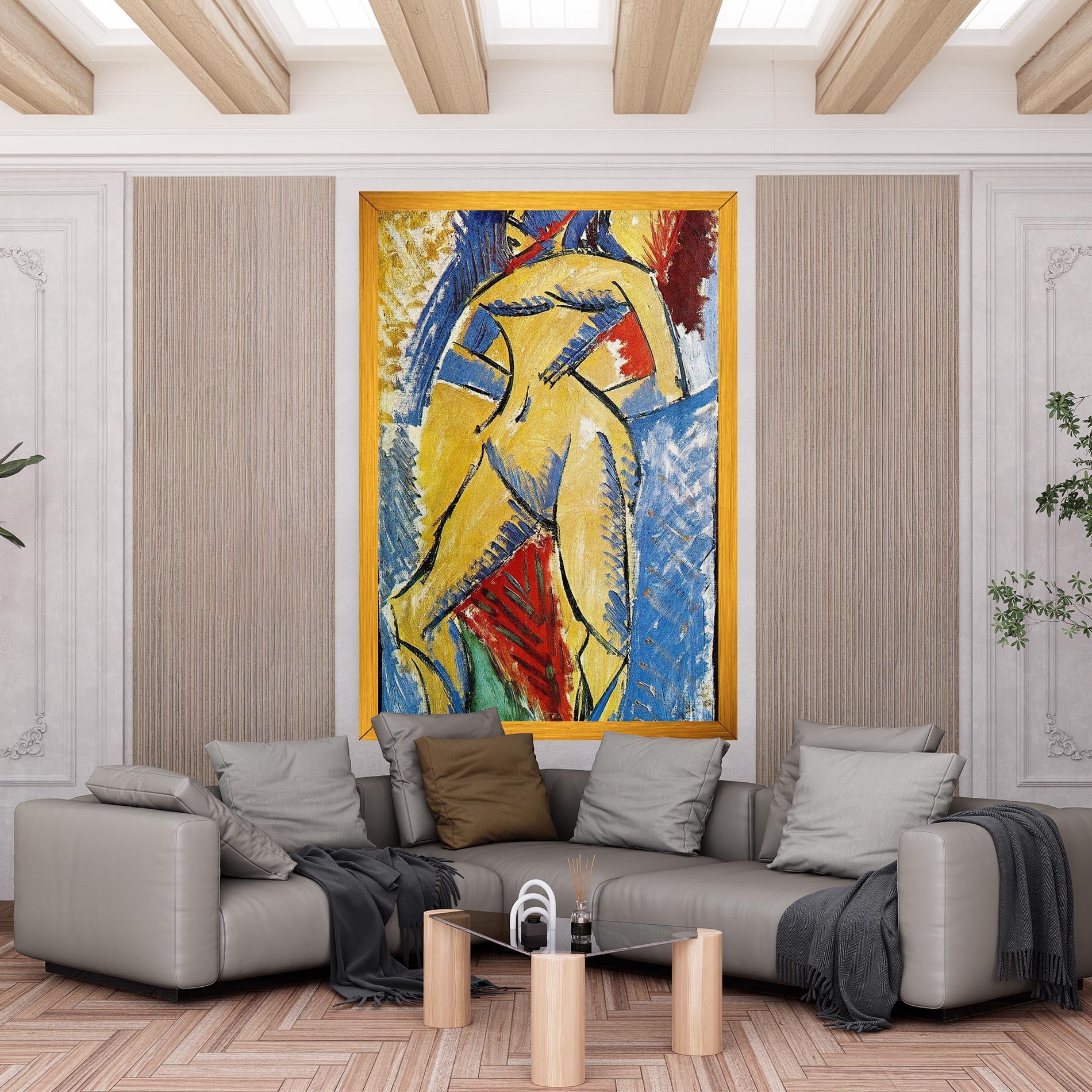 Картина на платно Femme Nue mockup 6