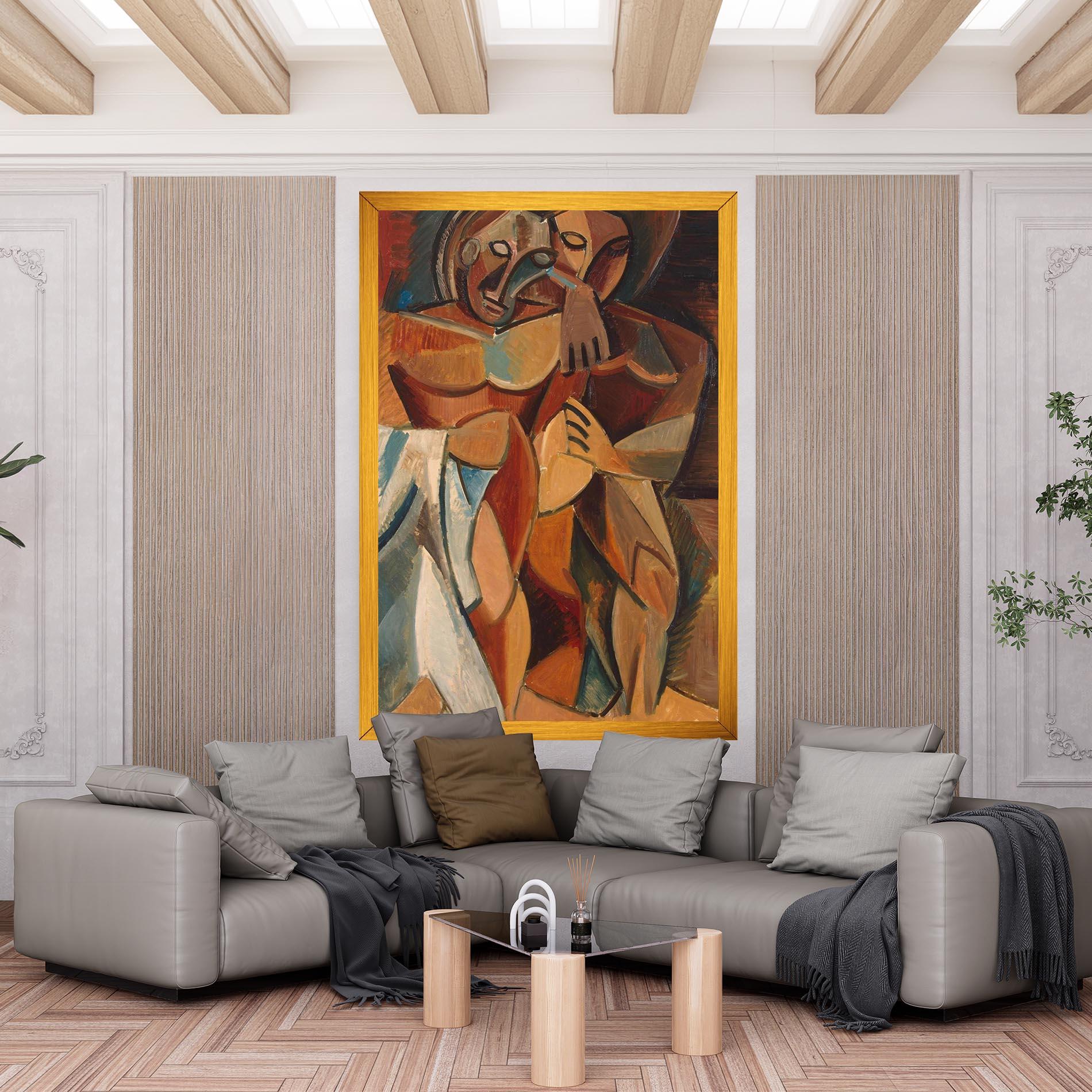 Картина на платно Friendship Two Nudes mockup 6