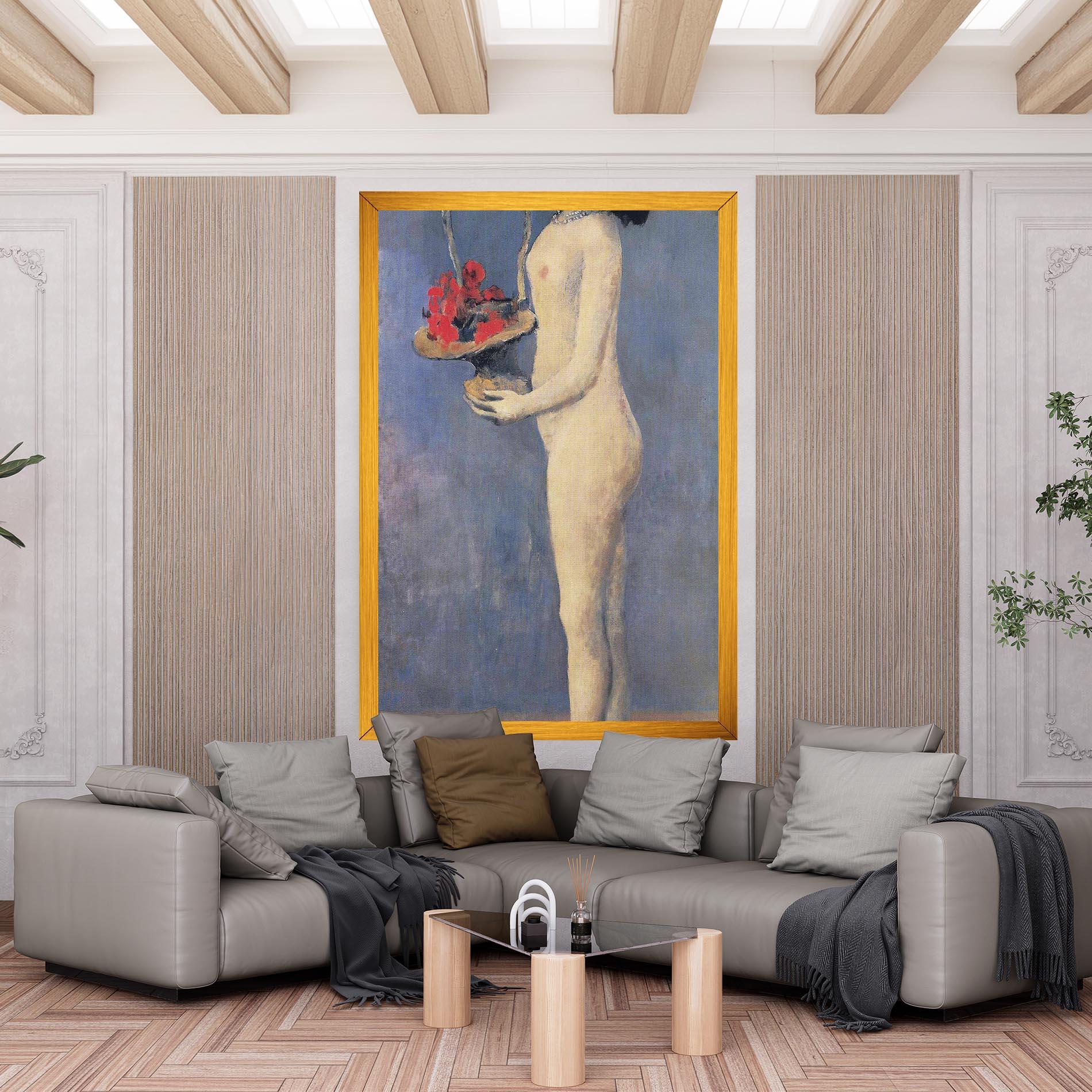 Картина на платно Le Panier Fleuri mockup 6