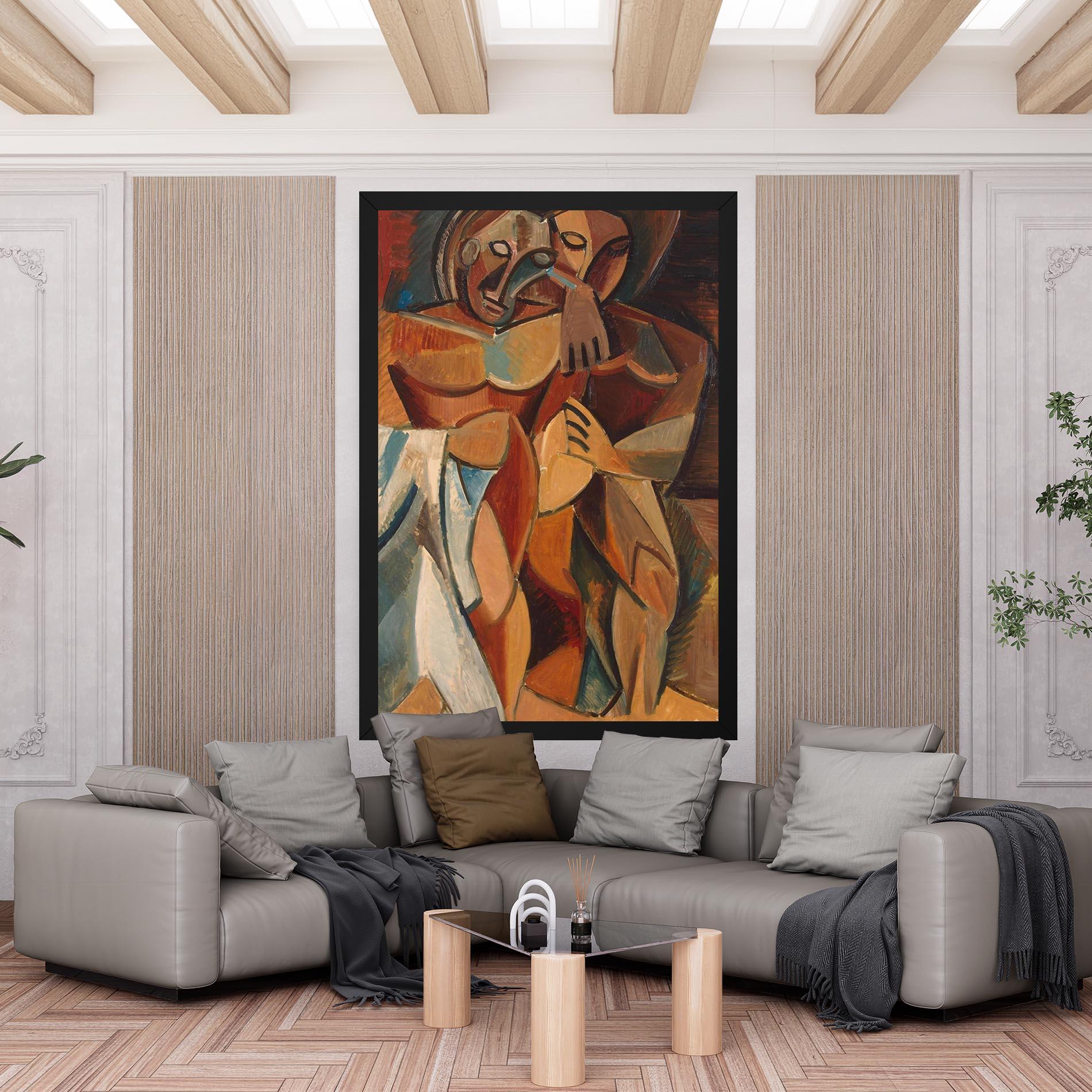 Картина на платно Friendship Two Nudes mockup 6