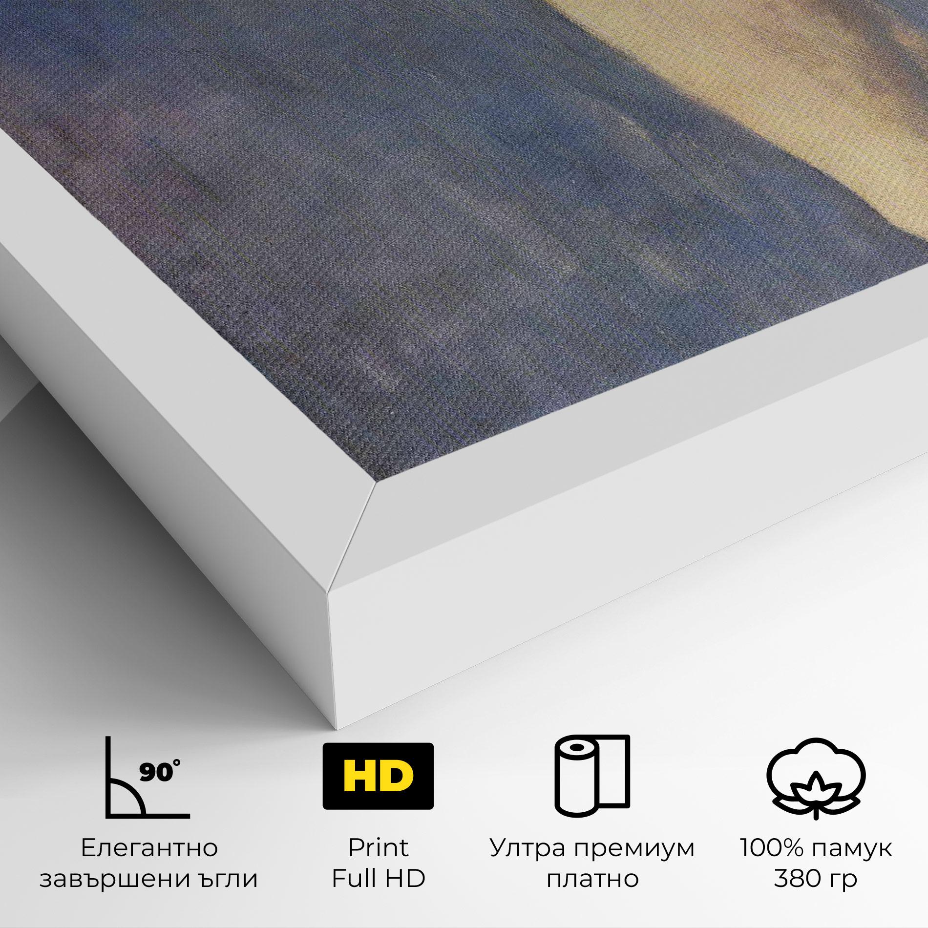 Картина на платно Le Panier Fleuri mockup 4