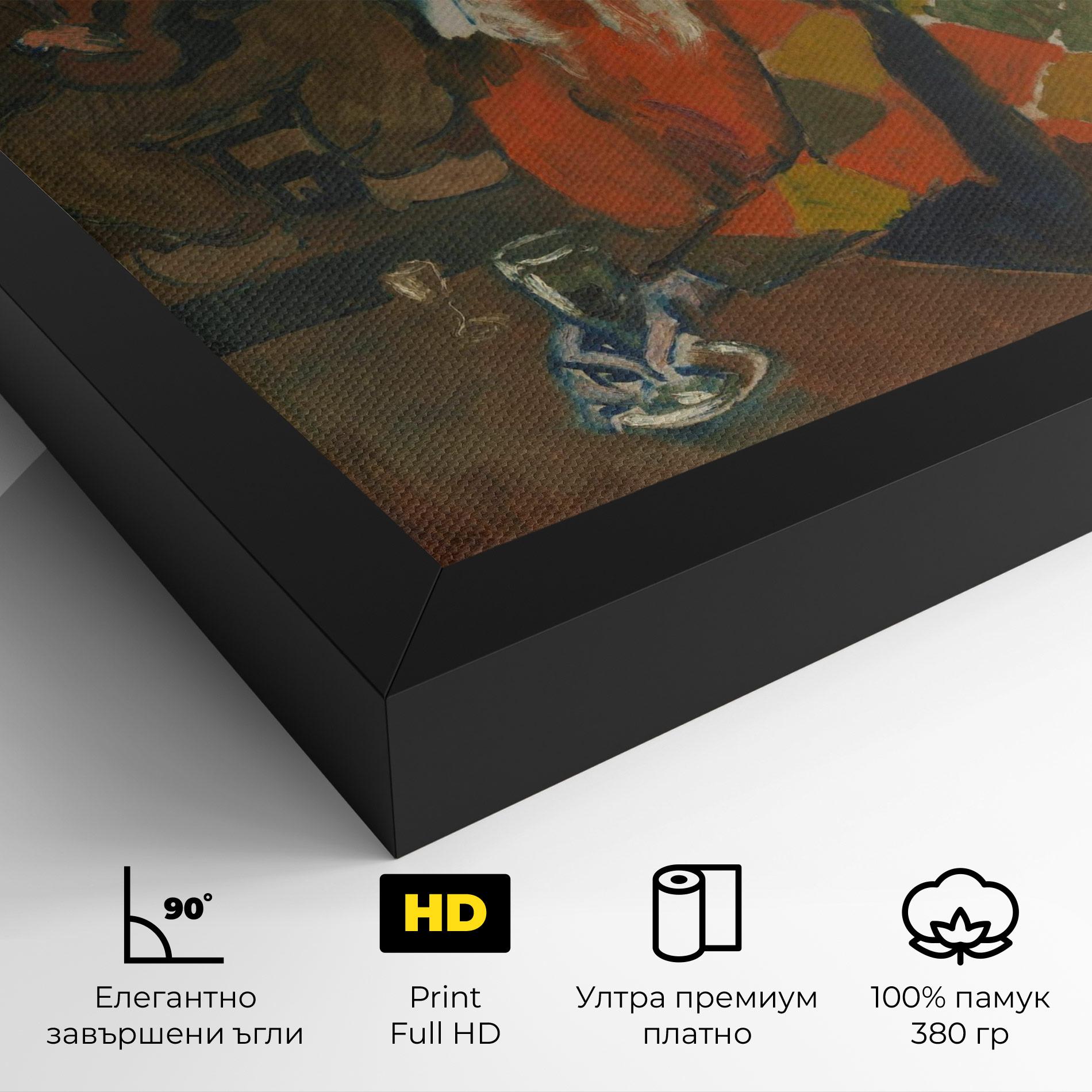 Картина на платно At The Lapin Agile mockup 4