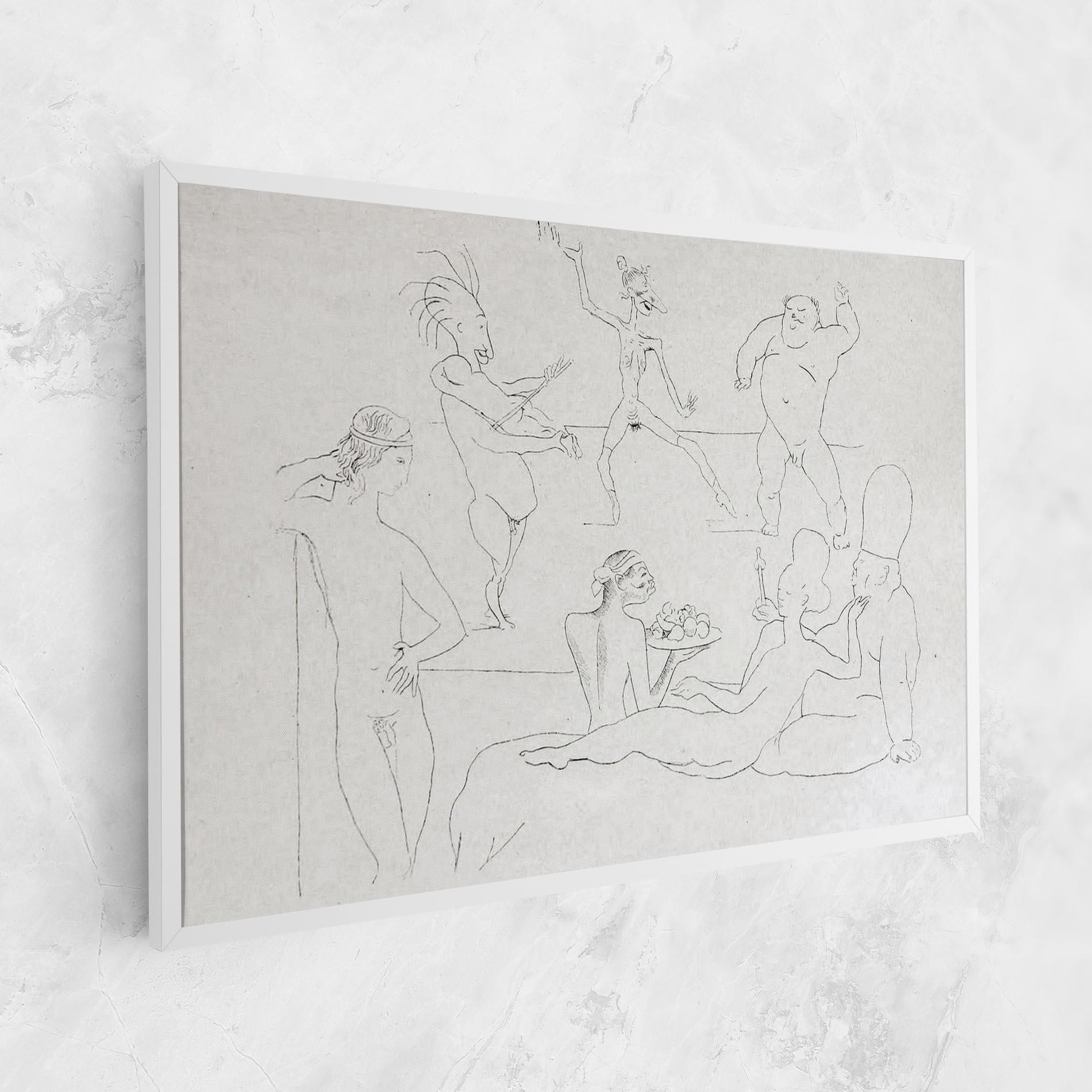 Картина на платно Salome mockup 1