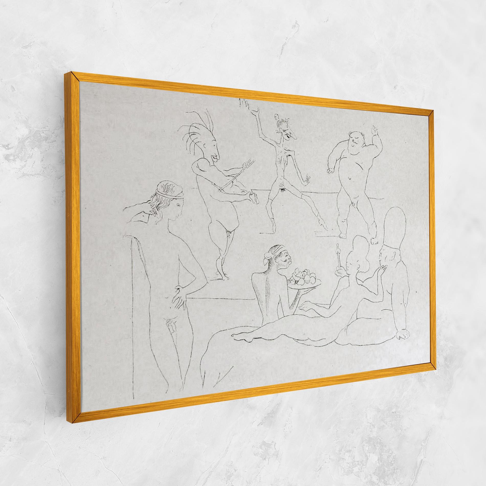 Картина на платно Salome mockup 1